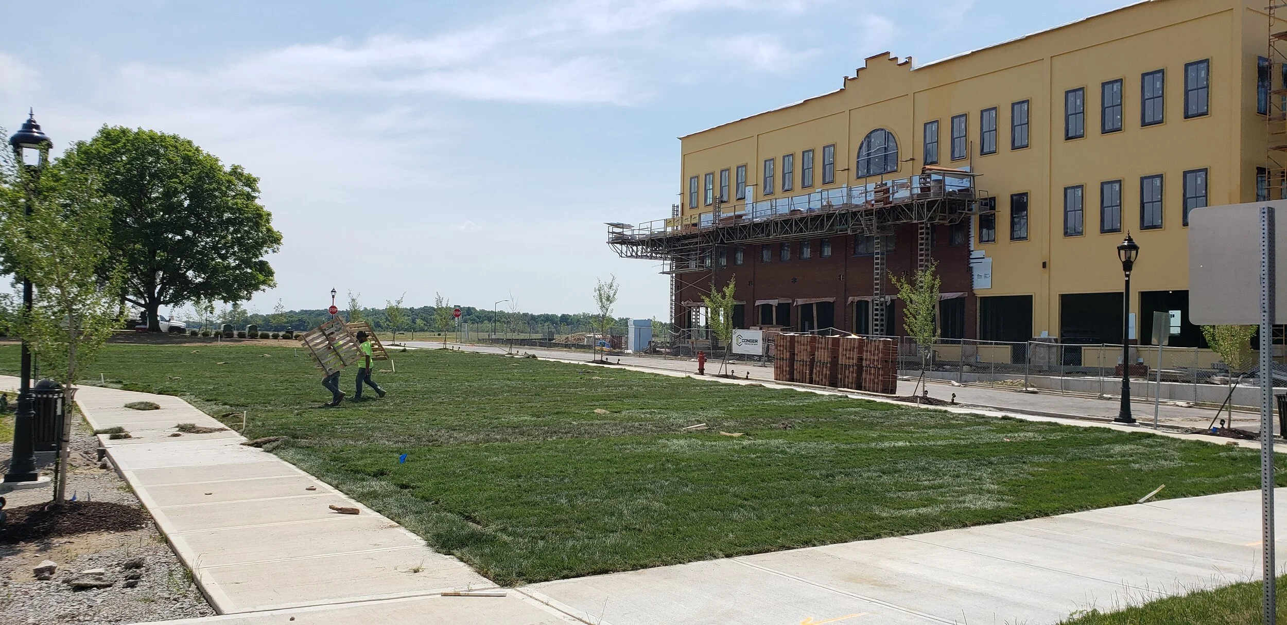 Town Green Nears Completion at Union Village