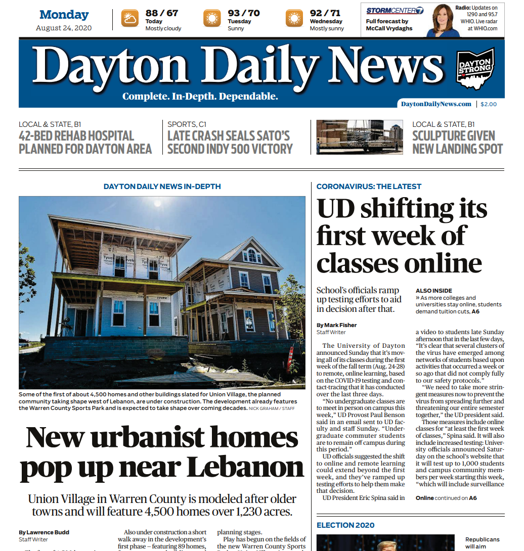 IN THE NEWS: In-Depth Coverage from Dayton Daily News