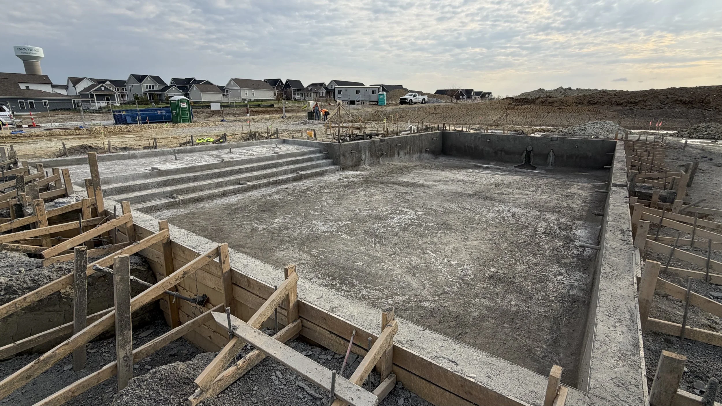 Union Village Breaks Ground on Swimming Pool