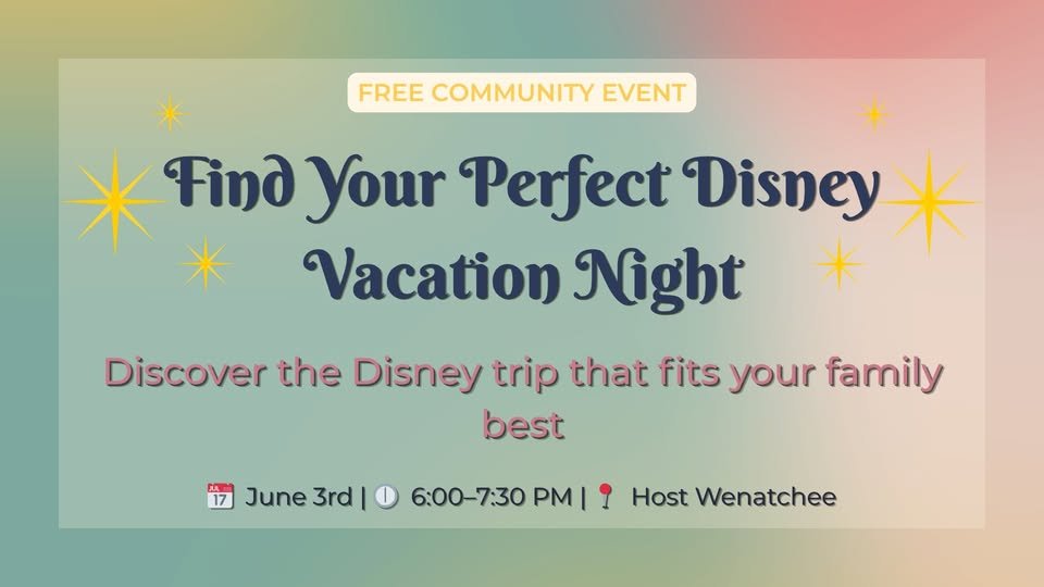 Find Your Perfect Disney Vacation Night