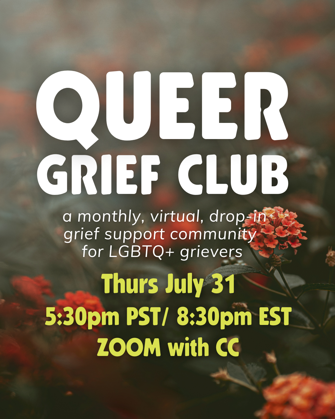 Queer Grief Club: Grief Release