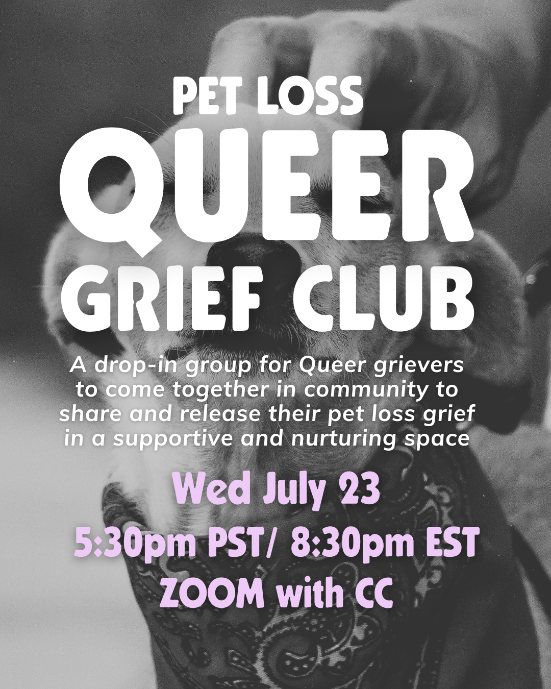 Queer Grief Club: Pet Loss Grief Release