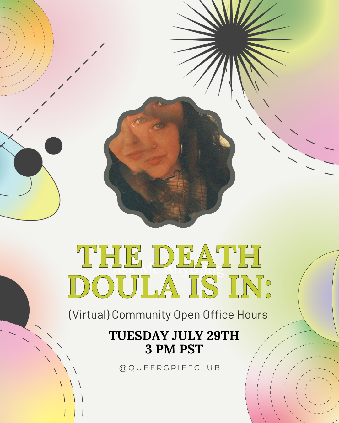 The Death Doula is IN: Community Virtual Open Office Hours