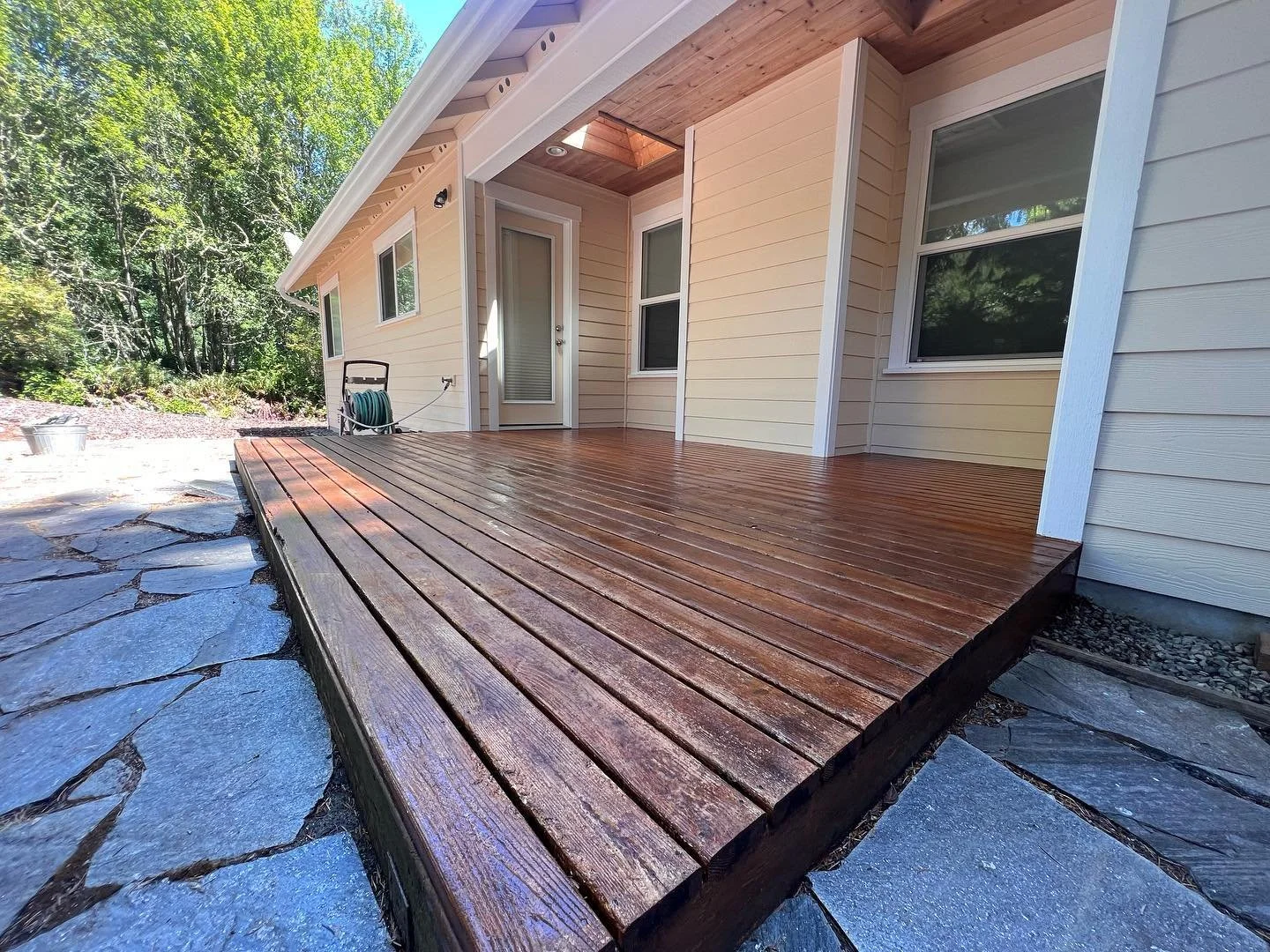 We professionalized in painting decks and railings also. Message us or call for a free quote. 📞 :3604404272