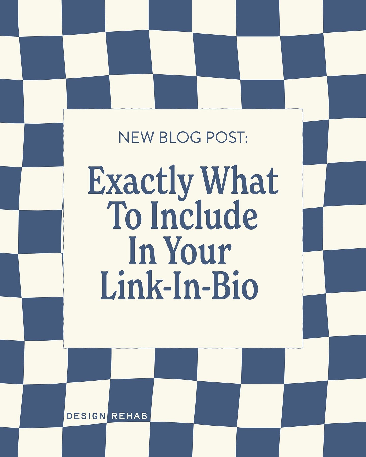 16 days ago I made a reel about why you should get rid of your Linktree and said I would follow up with what you should include in your link-in-bio so continue to expect prompt content from me.
Normally I’d include a direct link to the blog i