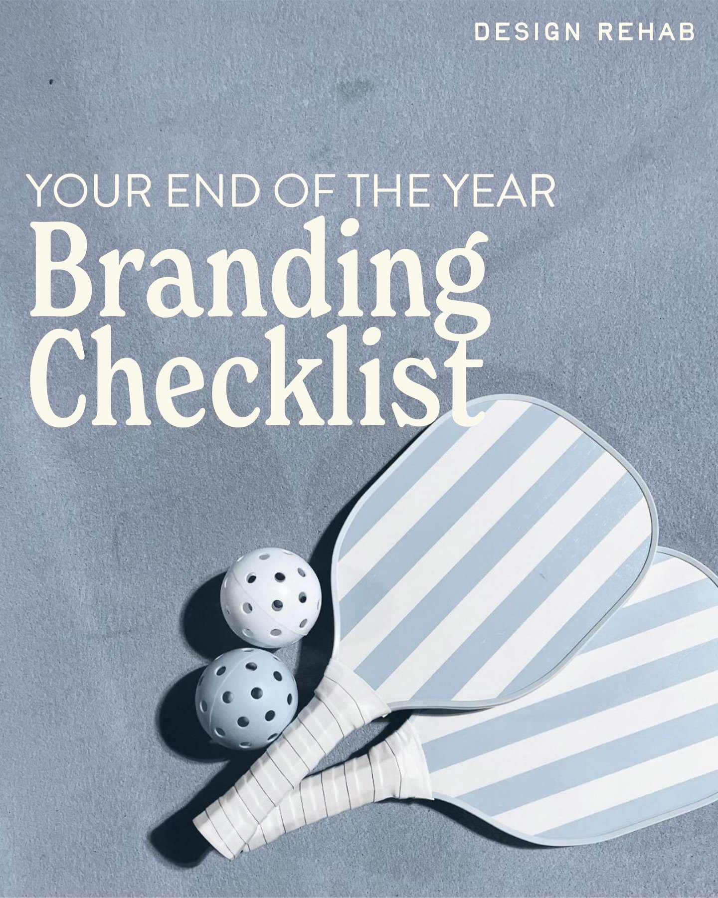 Personally I&rsquo;m not much of a goal setter but the end of the year is always a good time to do some re-evaluating. 

So here are some design and branding considerations along with a subtle reminder that my Canva course is the perfect way to eleva