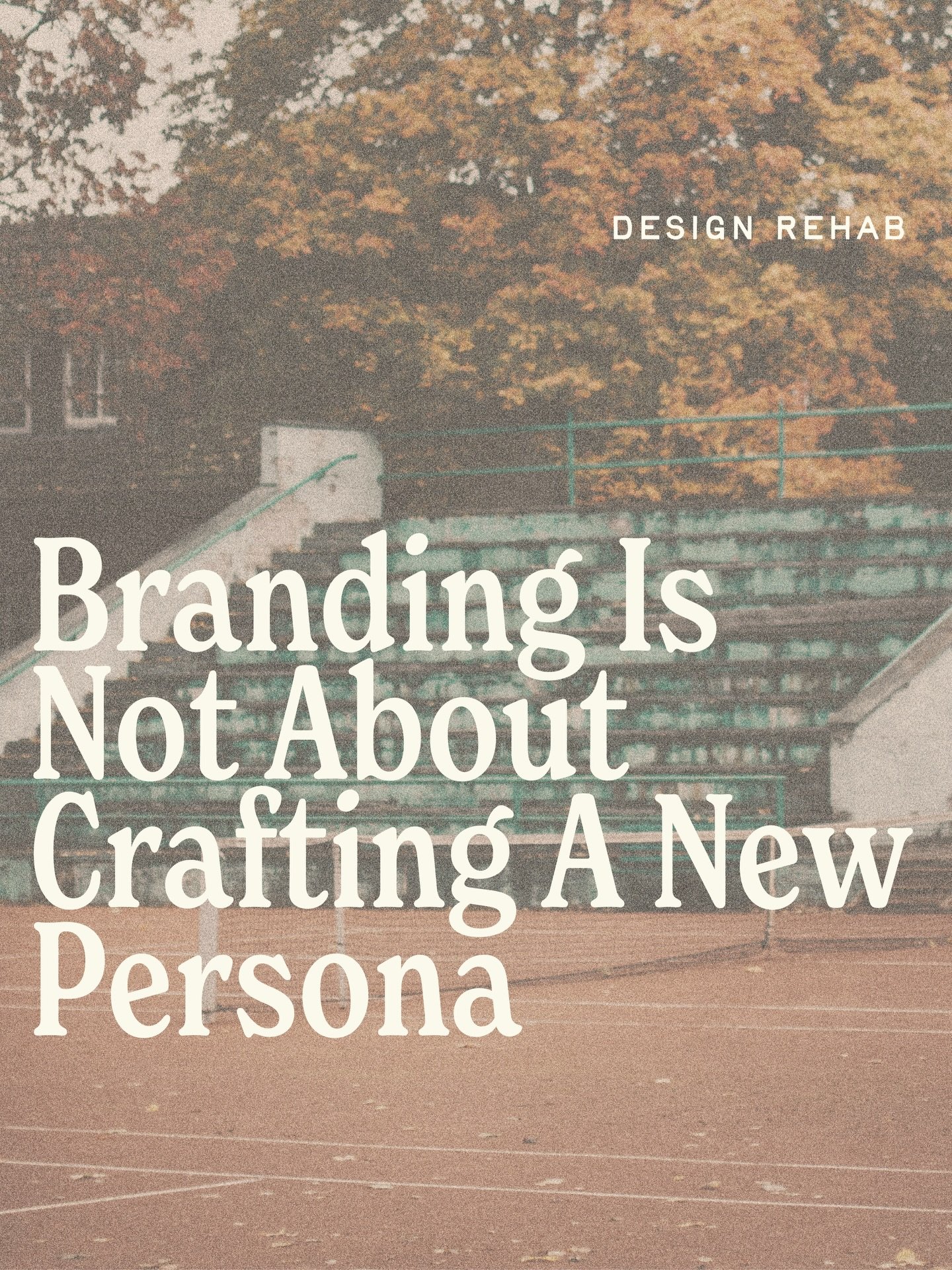 Just a friendly reminder that how you think you&rsquo;re perceived and how you&rsquo;re actually perceived can be two very different things. 

When I talk about getting to know yourself I also mean asking other people what stands out. You can&rsquo;t