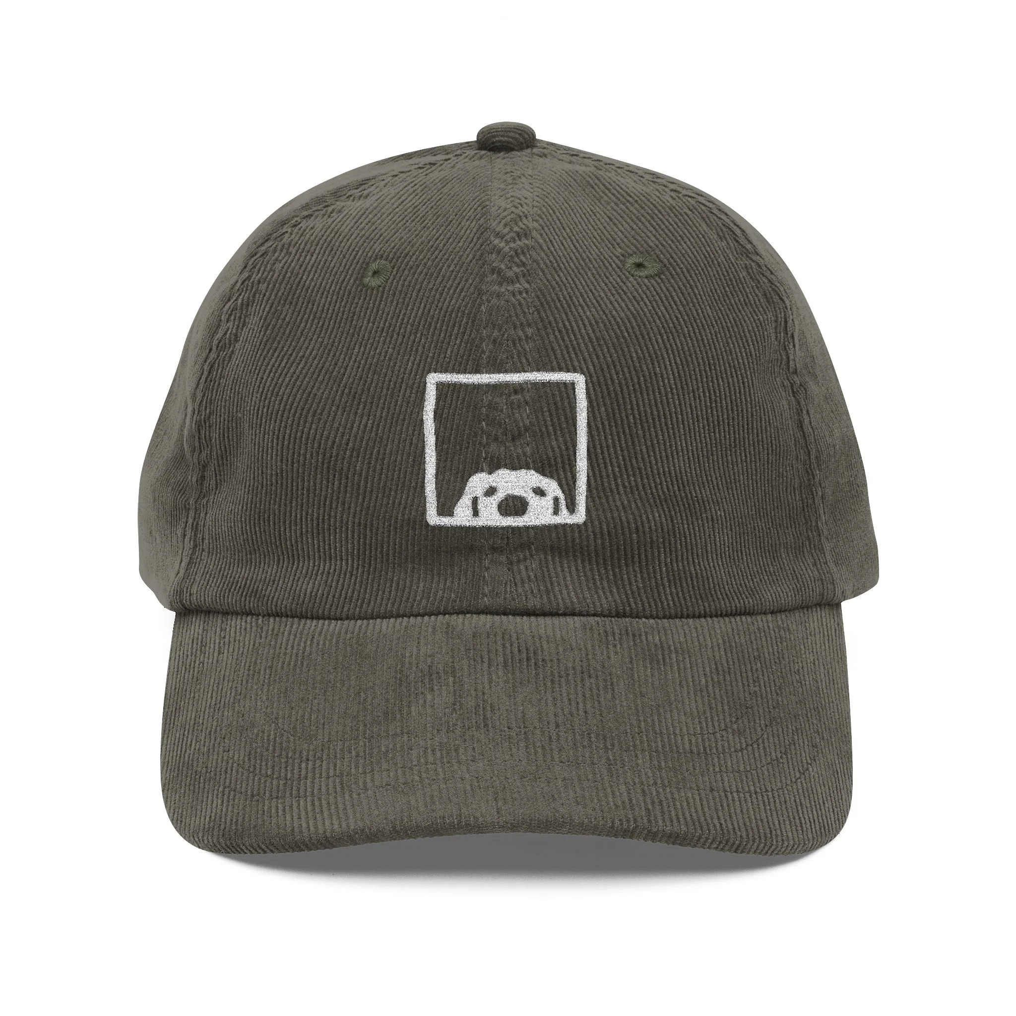 Corduroy Embroidered Dave Hat