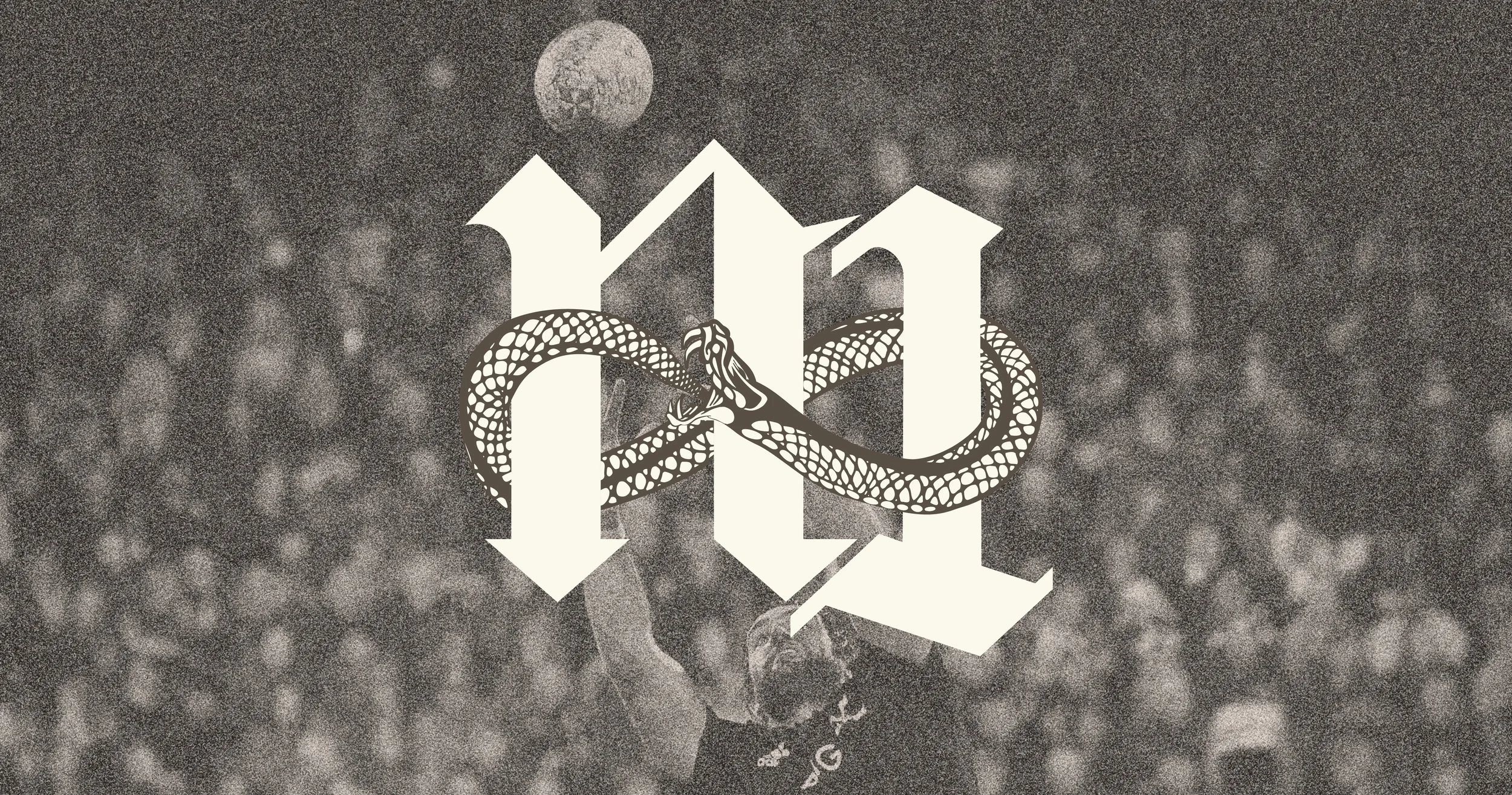 n1 oroborous logo on top of vintage rugby background