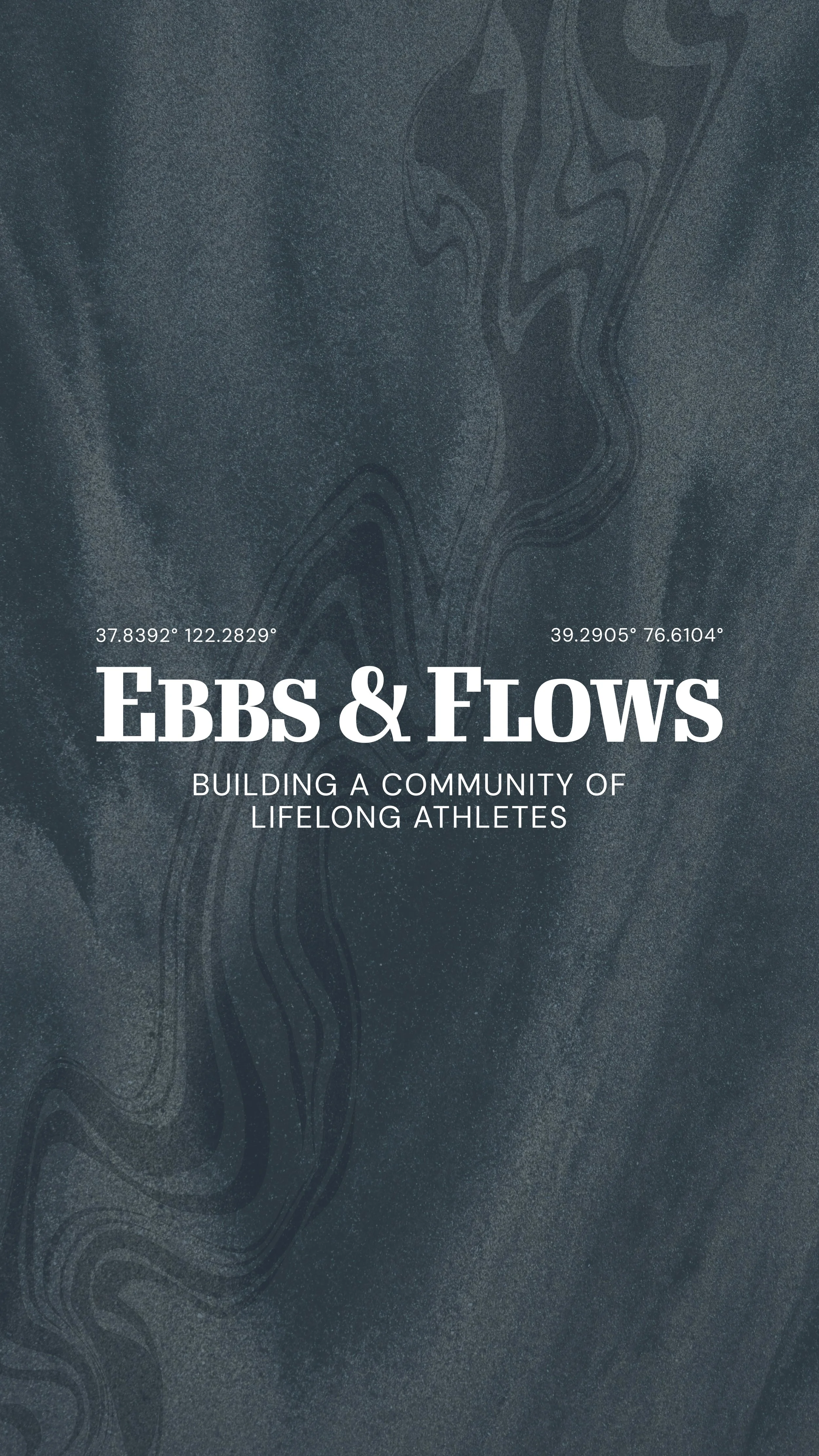 ebbs and flows against oil on water background