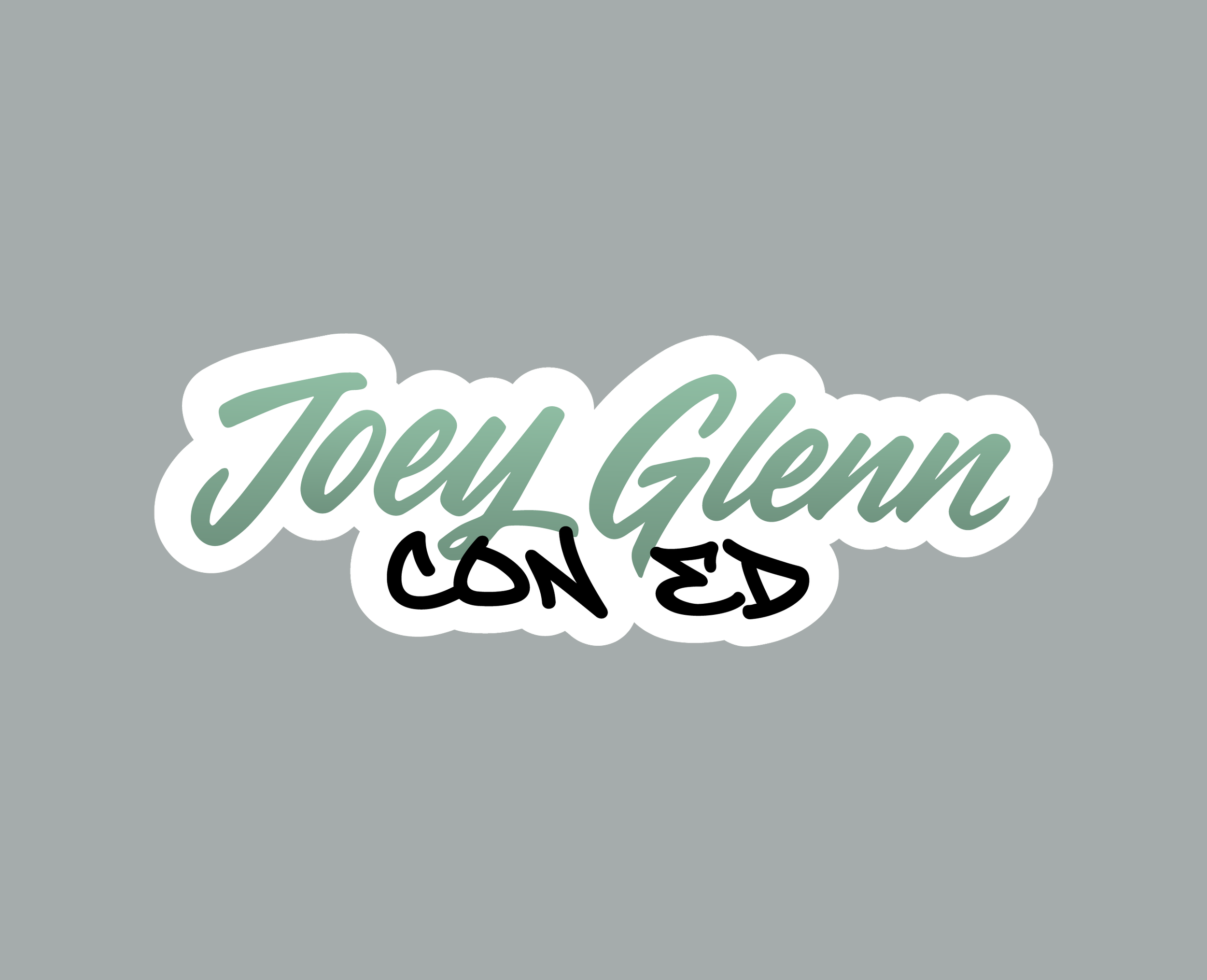 joey glenn con ed grafitti logo