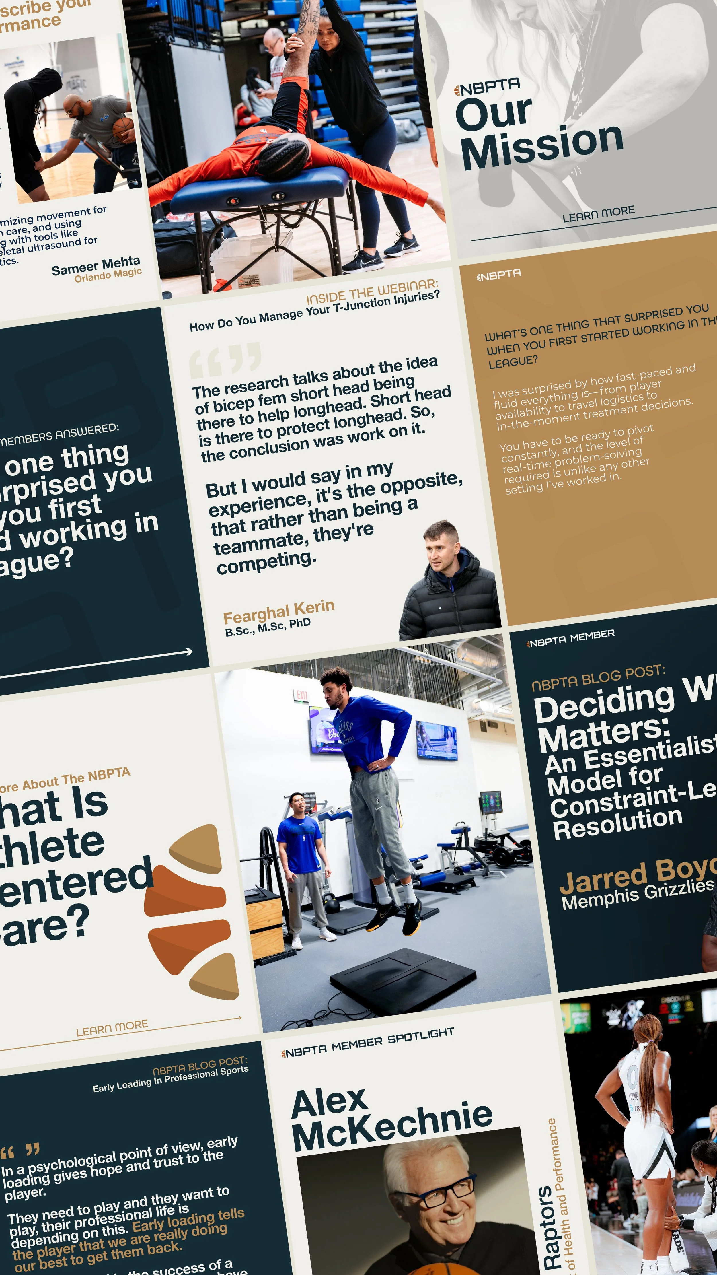 example of NBPTA social media posts