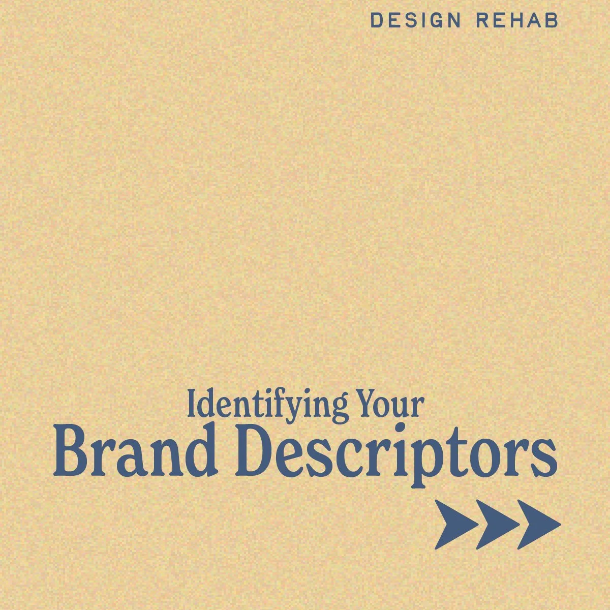 identifying your brand descriptors