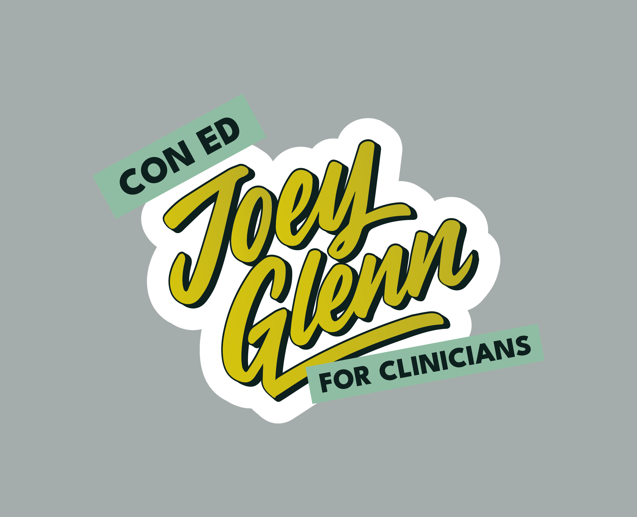 joey glenn primary logo con ed for clinicians