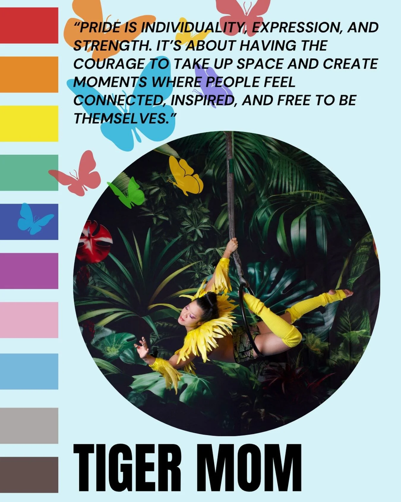🌈✨ Taking Pride to New Heights ✨🌈

Get ready to look up.

Join us at The Colony for our Post-Parade Celebration featuring the incredible Tiger Mom, bringing breathtaking aerial artistry, movement, and pure Pride energy to the stage.

&ldquo;Pride i
