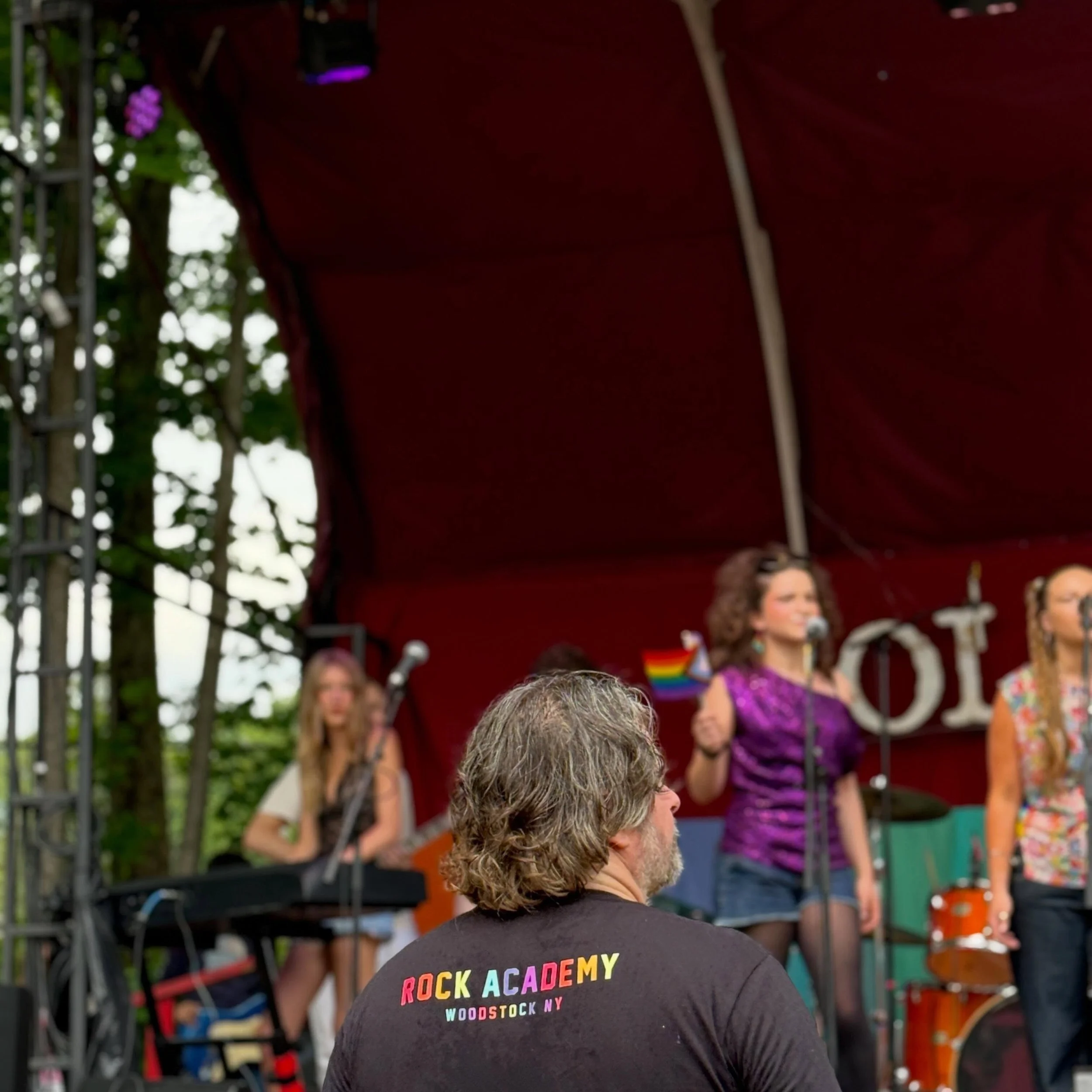 We are stoked to get @rockacademyofficial back this year for a roaring year of all things Pride. 🥁🎸🎤🎵Catch them at the Parade After Party @colonywoodstockny Sunday June 14, 2026.

#rockmusic #upstatequeer #Catskillspride #woodstocknypride