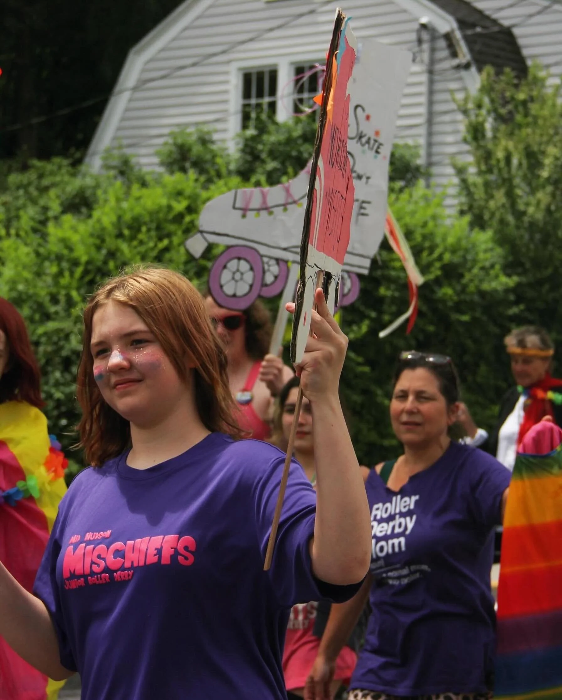 Whether your ride, skate, board, roll, whatever your apparatus, join our pride parade with your friends or organization and show your pride! Fill out a form online and get in line for Woodstock&rsquo;s biggest parade of the year!

You won&rsquo;t wan
