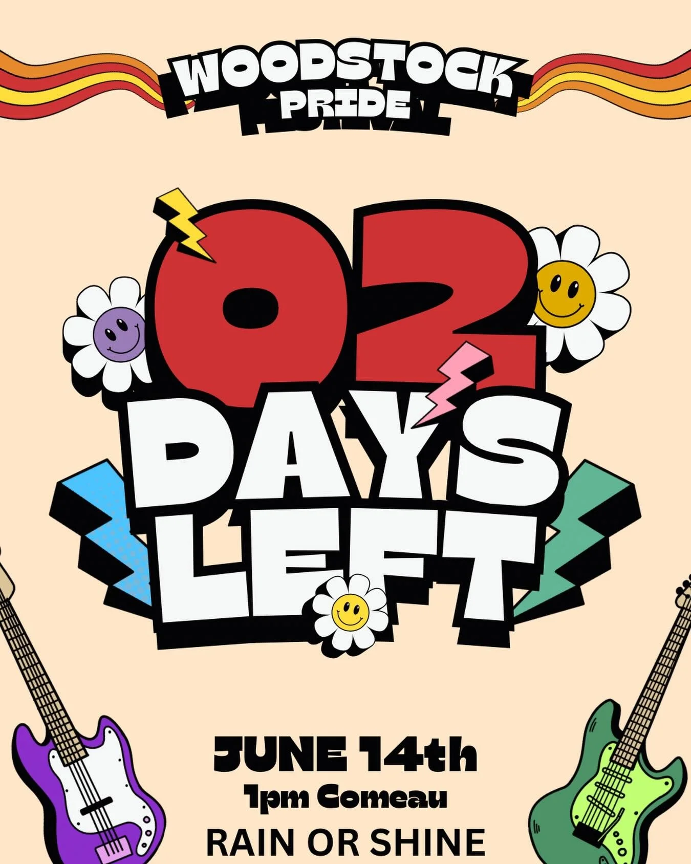🏳️&zwj;🌈Two, 2, T W O, tooooo🏳️&zwj;🌈

Whether you&rsquo;re marching, cheering from the sidelines, volunteering, or joining us for the first time, this day belongs to all of us. Together we&rsquo;ll celebrate visibility, acceptance, joy, and the 