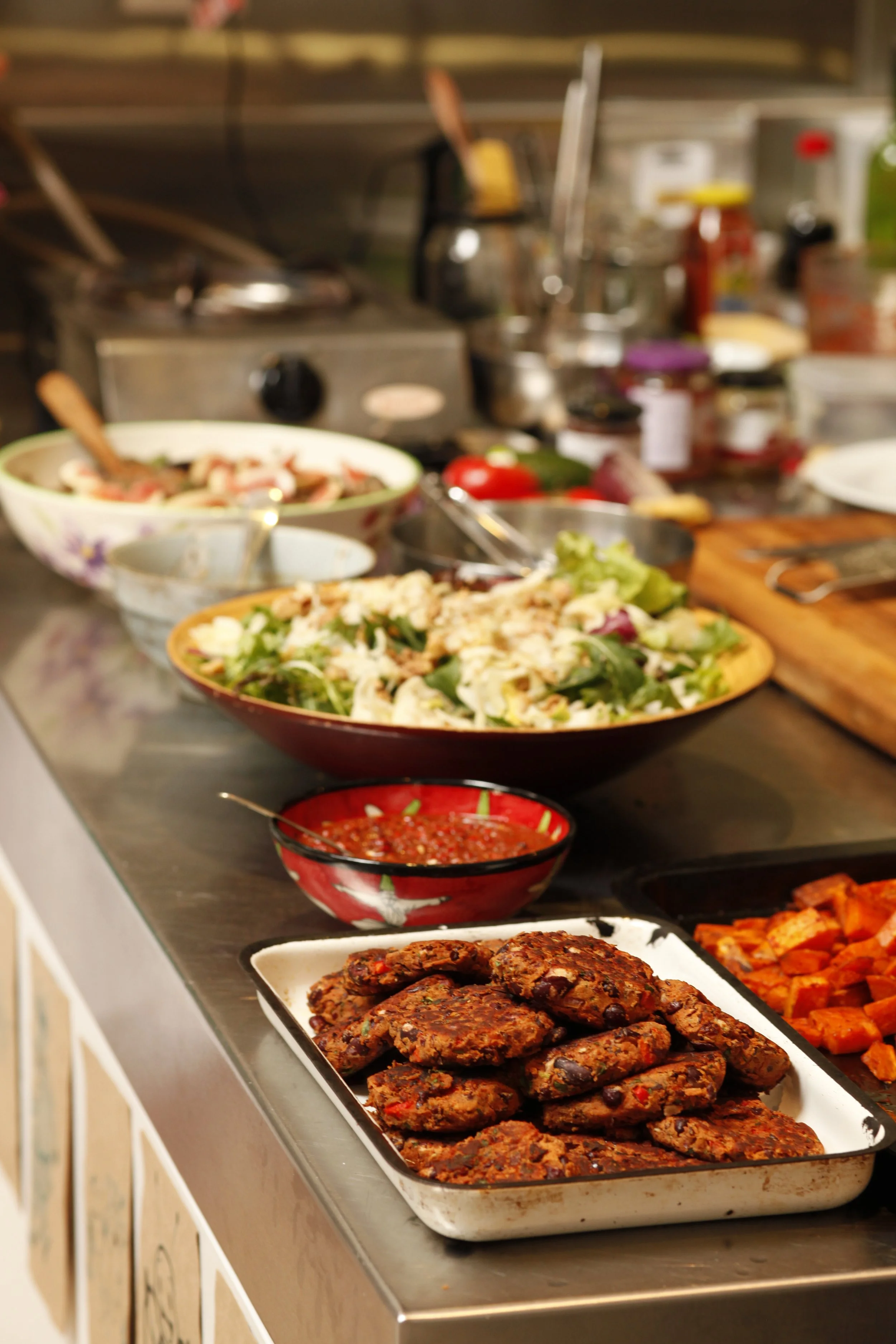 kidney burgers with harissa.JPG