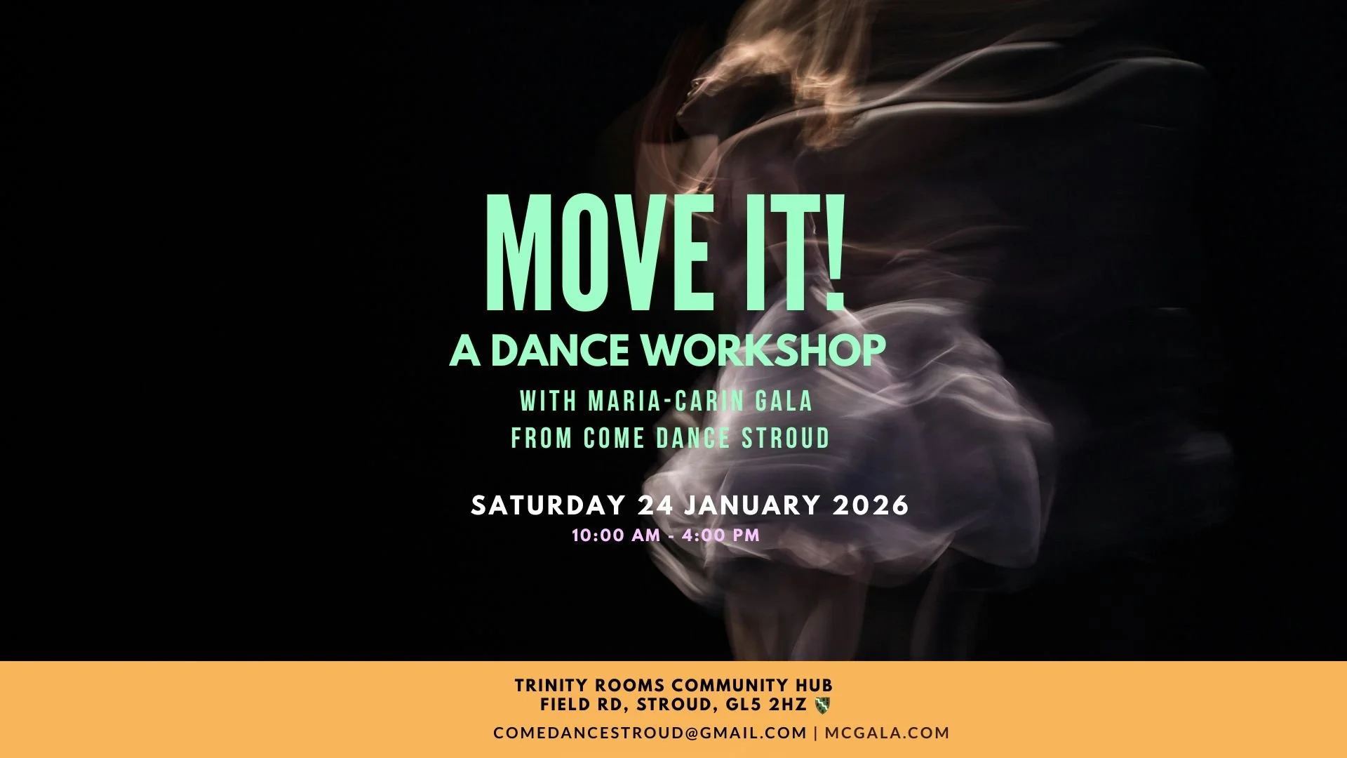 MOVE IT! A dance workshop with MC