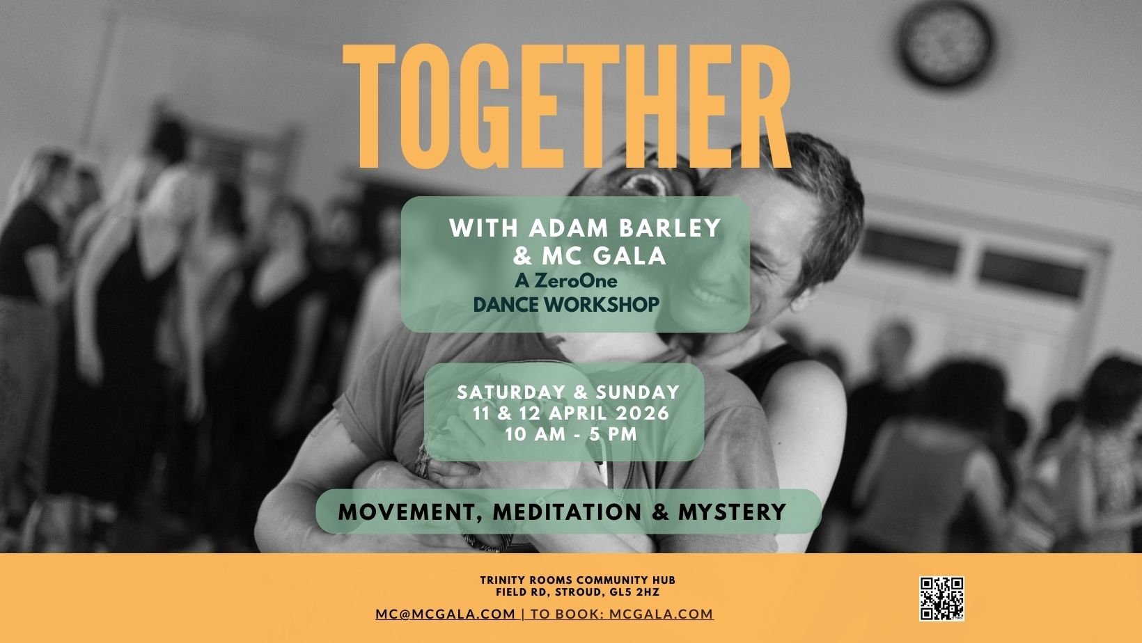 Together A dance weekend workshop with Adam Barley and MC Gala