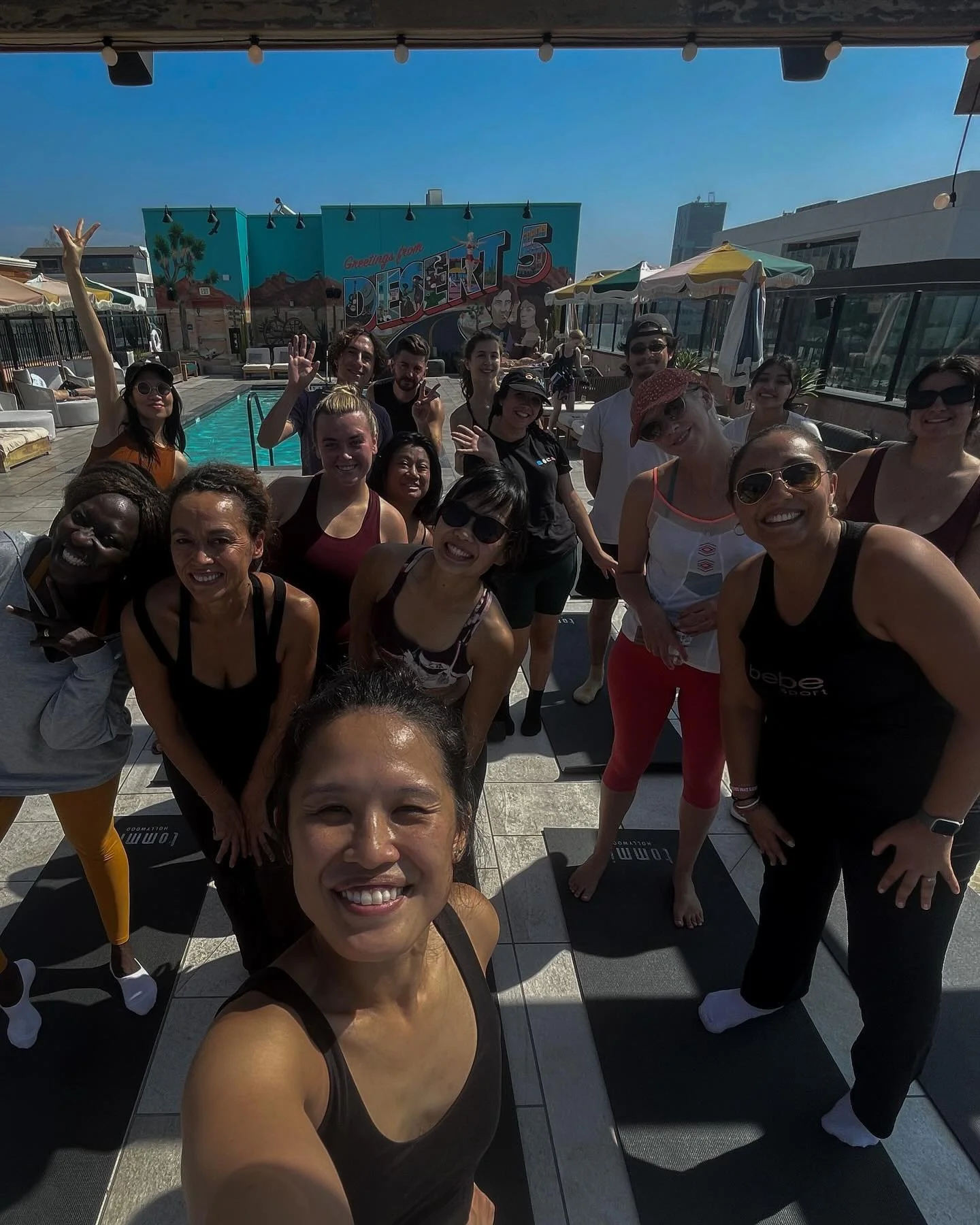 That&rsquo;s a wrap for rooftop yoga @hollywoodvolume ✨

What an incredible experience it has been to share this practice with each of you&mdash;whether you&rsquo;re a newcomer, a seasoned yogi, just passing through, or a local. The greatest gift you