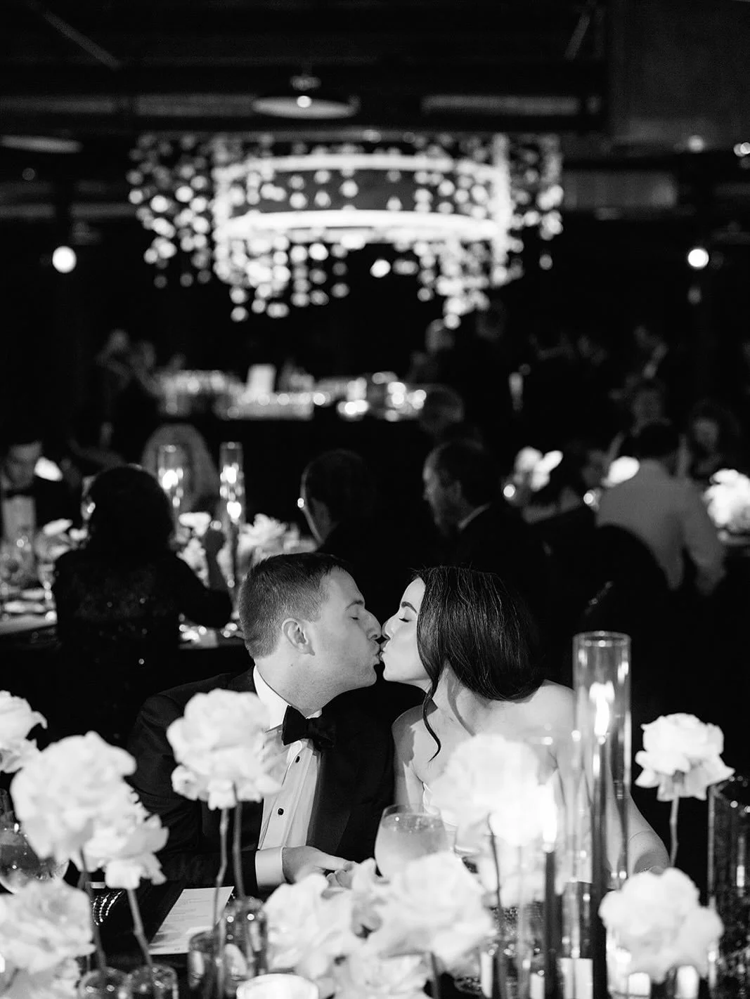 How has it been a year since Hana + Brad&rsquo;s stunning wedding?! Happy Anniversary to this beautiful (inside and out) couple! 

And they have good taste, too! This chic and sleek (and still utterly romantic) design stemmed from Hana&rsquo;s one mu