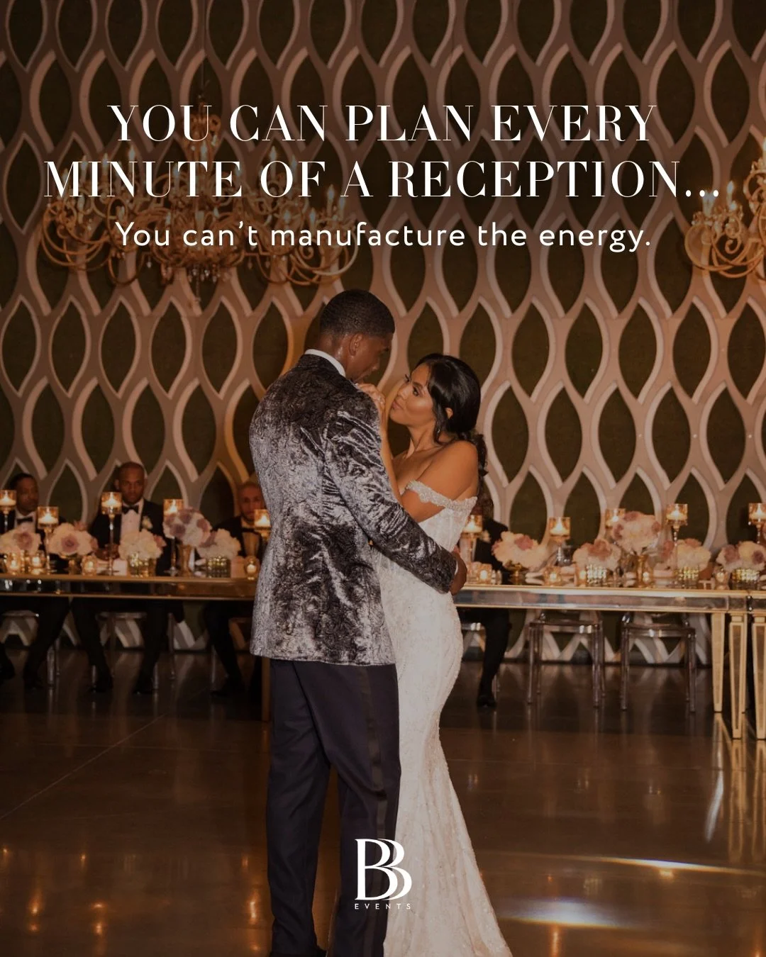 There are times when sticking to the plan matters, and there are times when reading the room matters more.

No matter how much we prepare, a wedding day has a rhythm of its own, and as an experienced professional, I welcome and embrace that.

There a