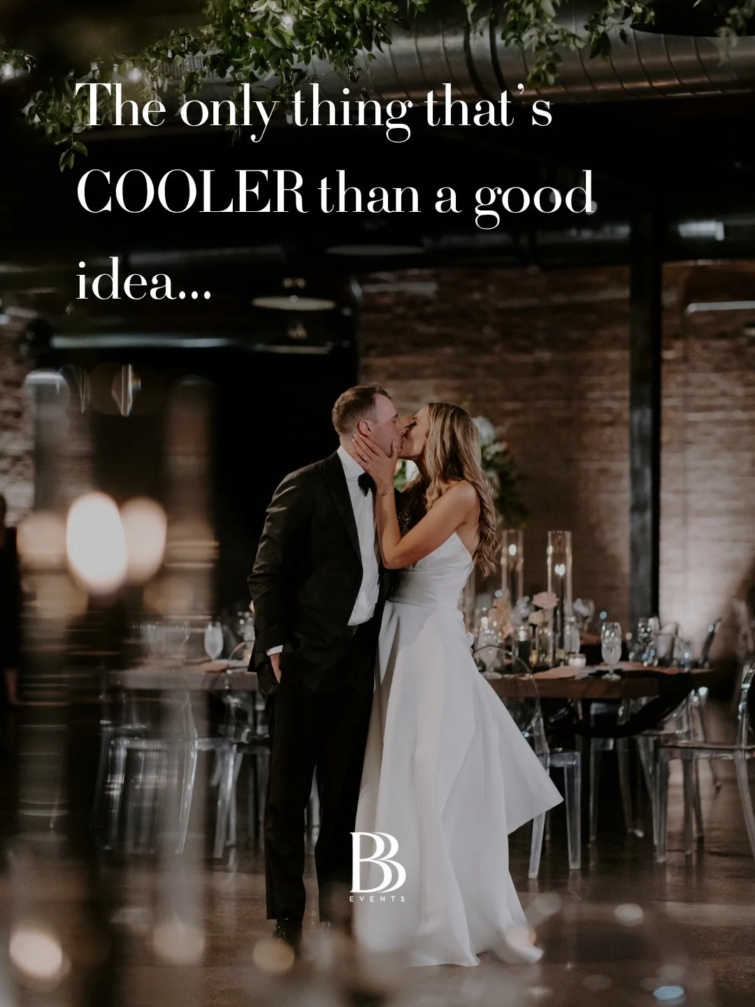 I love when a couple comes to me with an idea they&rsquo;re excited about, especially when they aren&rsquo;t quite sure how to make it happen.

You don&rsquo;t need to have all of those answers. Bring me what you&rsquo;re thinking, and we can talk th