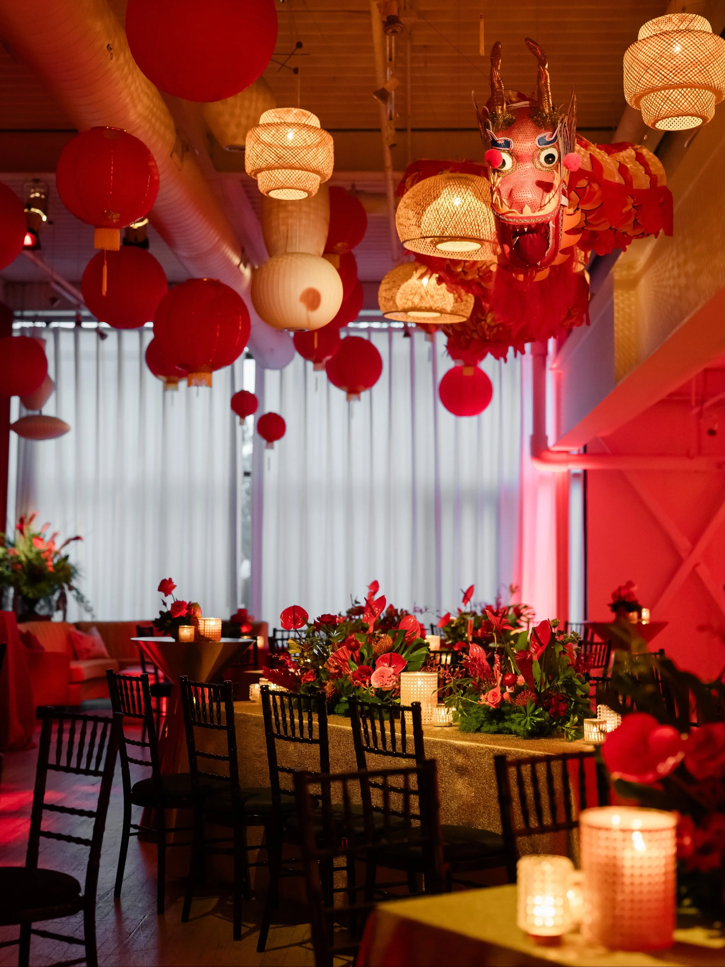 Facing 50 without fear (of color). &hearts;️

Planning &amp; Creative Direction: @bethbernstein.events
Photography: @deandaphotography
Event Design, Floral, and Decor: @nataliewalshdesigns
Venue: @greenhouseloft
Catering: @entertaining_co 
Lighting &
