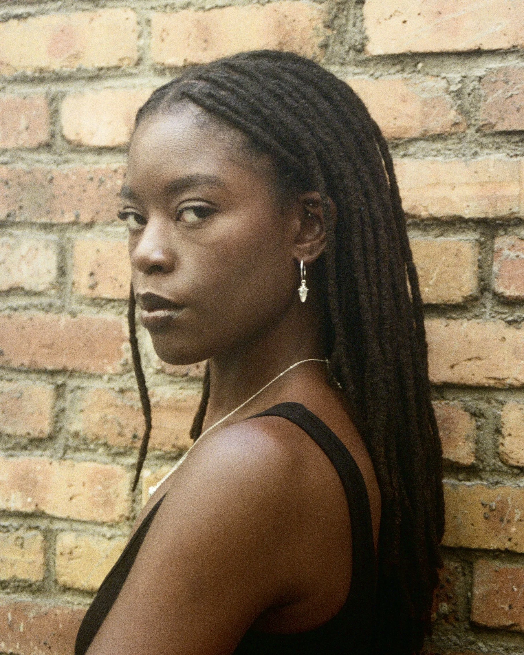Boucles d'oreilles "Lambi à Bélière" - Krysten Pautremat