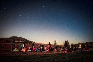 Nothing beats memories made under the stars! Thank you, Claudine, for sharing this keepsake.