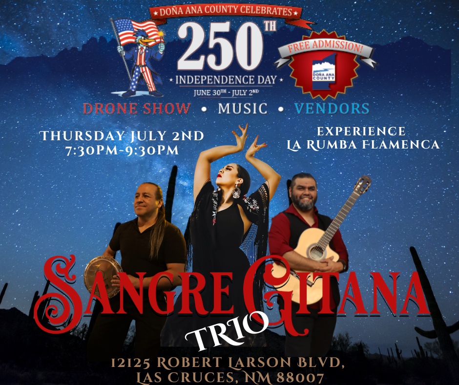 Sangre Gitana (Trio) at the NM State Fair