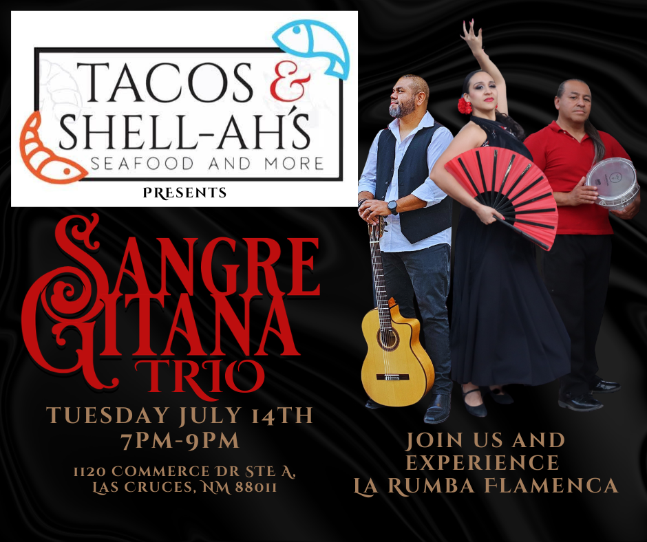 SANGRE GITANA (Trio) @ Taco & Shellah's