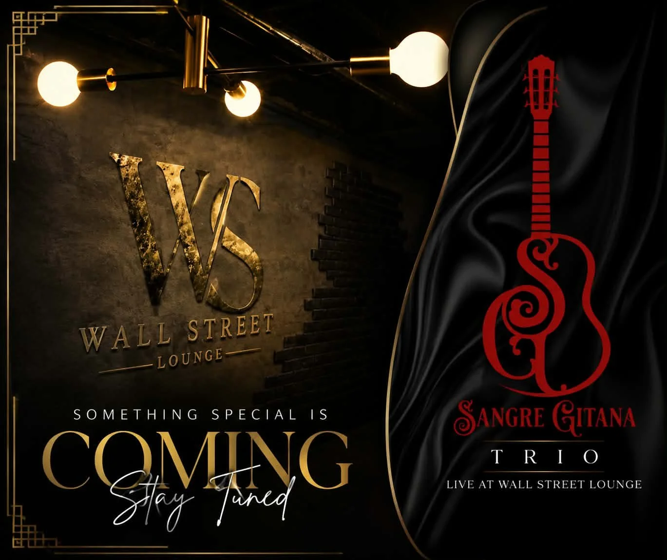 SANGRE GITANA (TRIO) @ The WALLSTREET LOUNGE