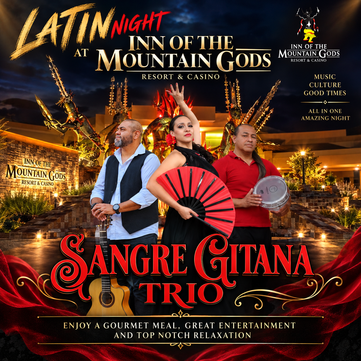 SANGRE GITANA (TRIO) @ The Inn of the Mountain Gods