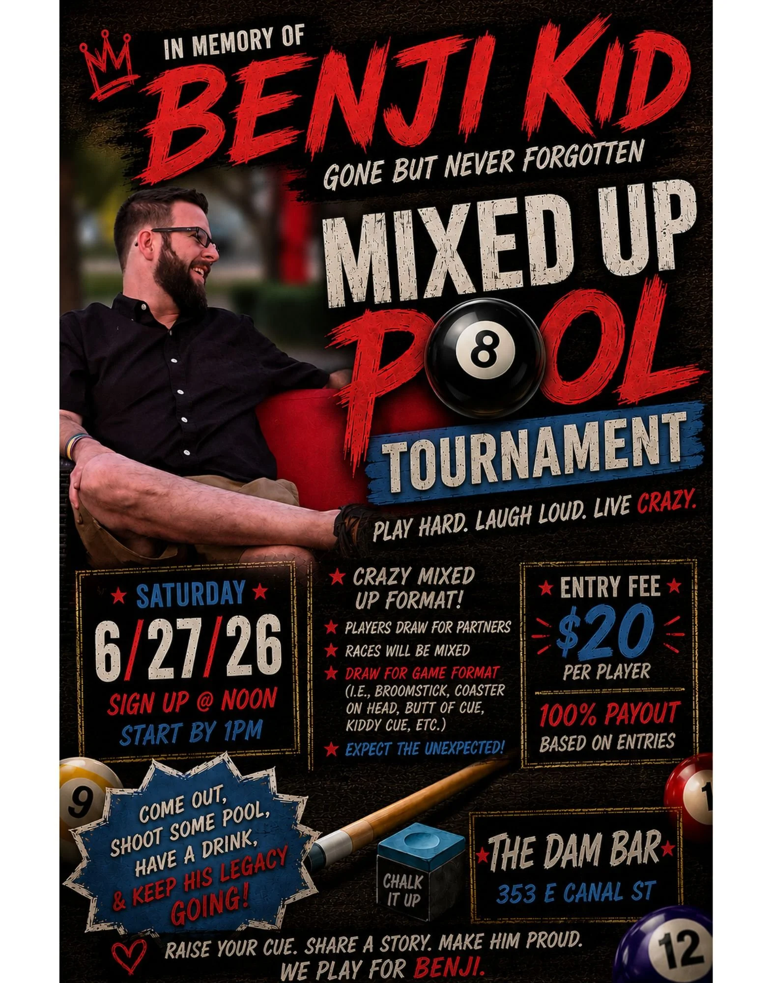 Memorial Pool Tournament