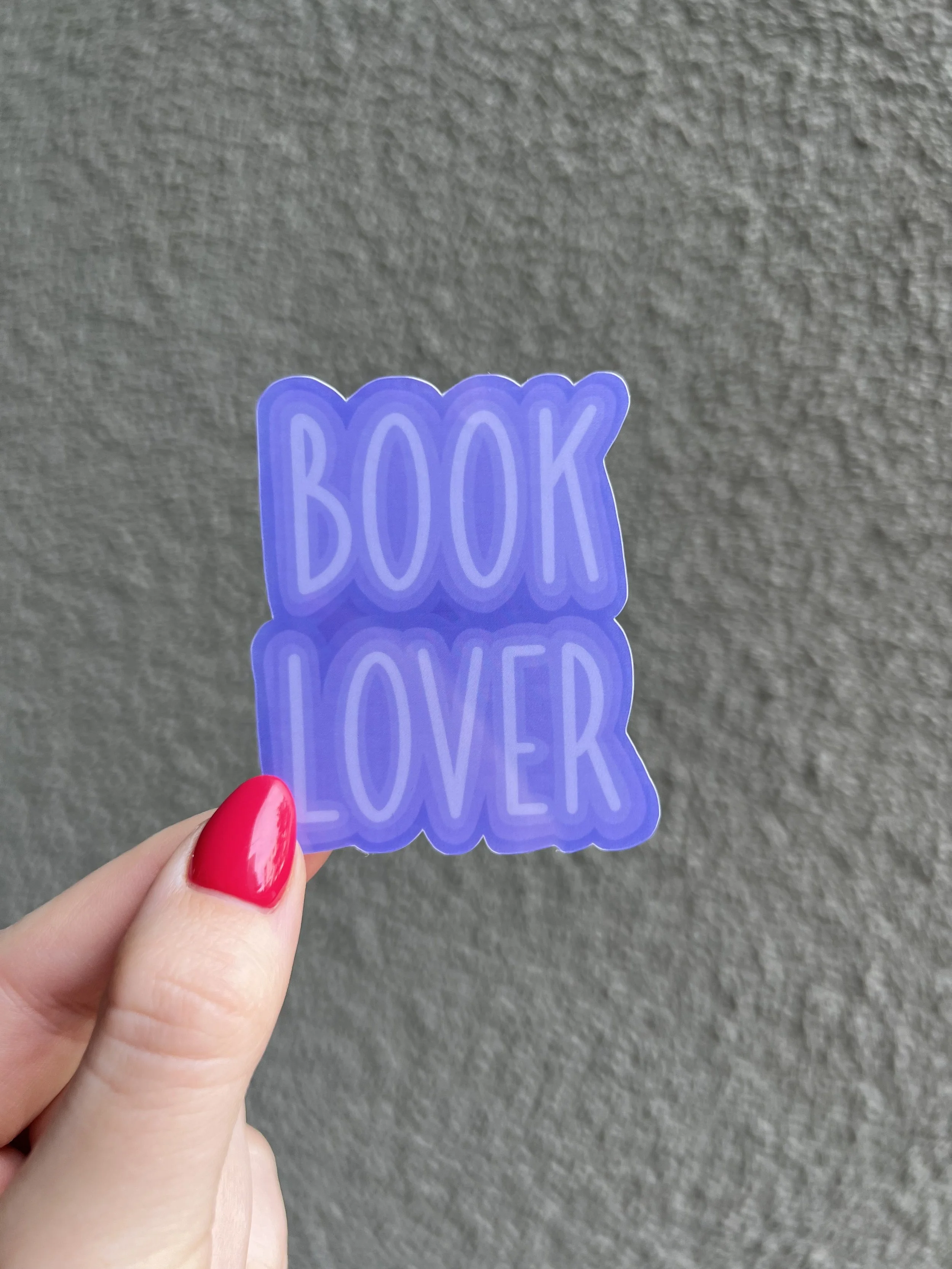 Book Lover Sticker