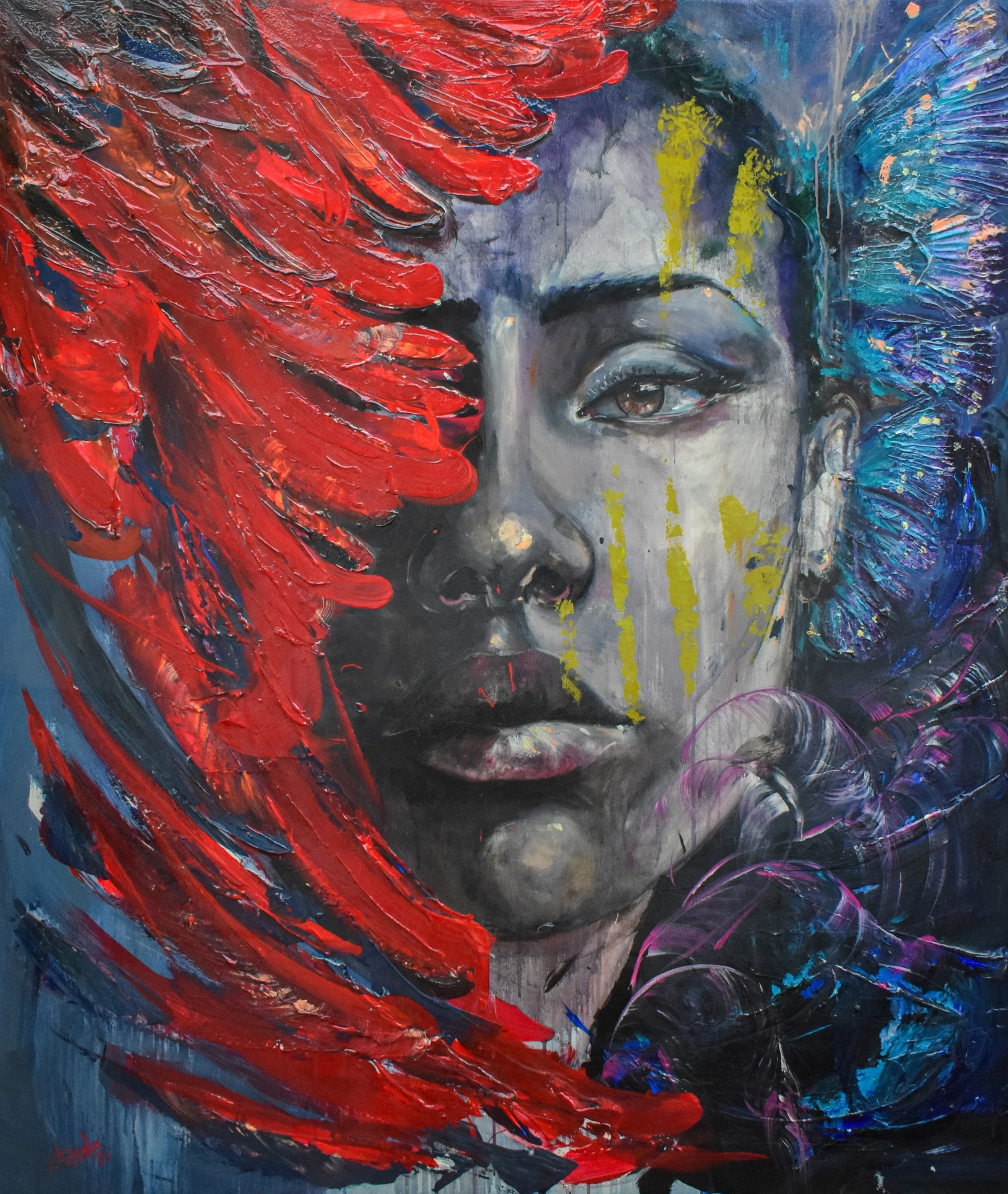 Fragile
Acrylics on canvas, 120x140 cm
