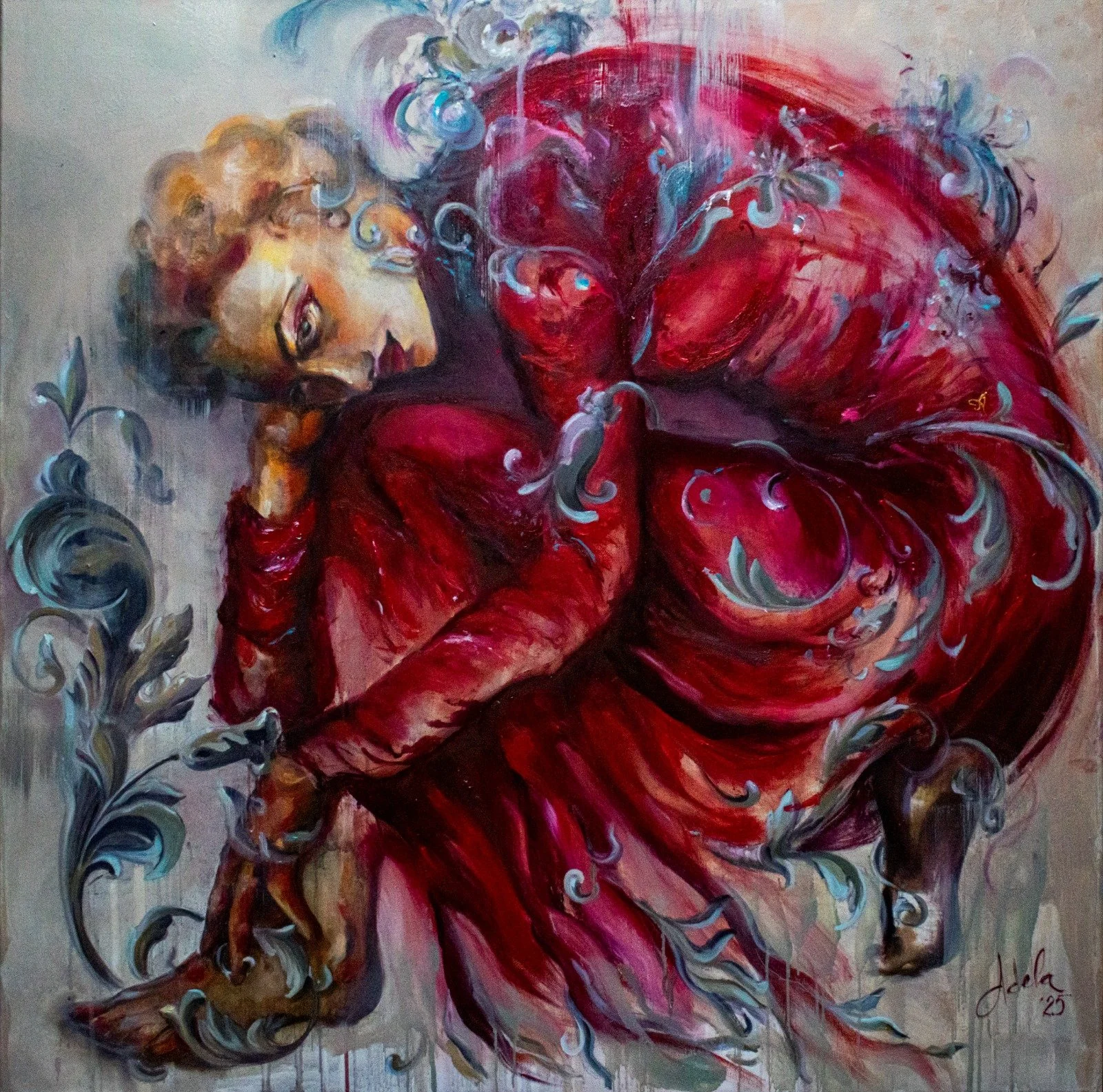 Rootedness
Oil on canvas, 100x100 cm