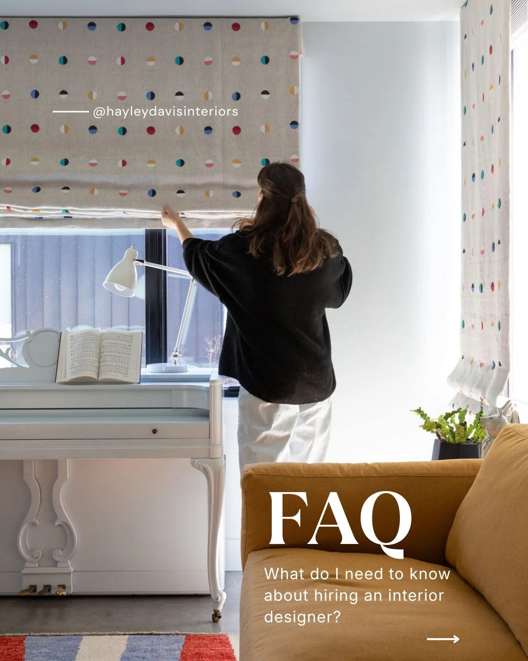 At hayleydavisinteriors.com we try to answer our most frequently asked questions! Scroll above to see what you need to know and visit the link in our bio to inquire or view our portfolio!⁠
⁠
You can always feel free to DM us a question anytime!