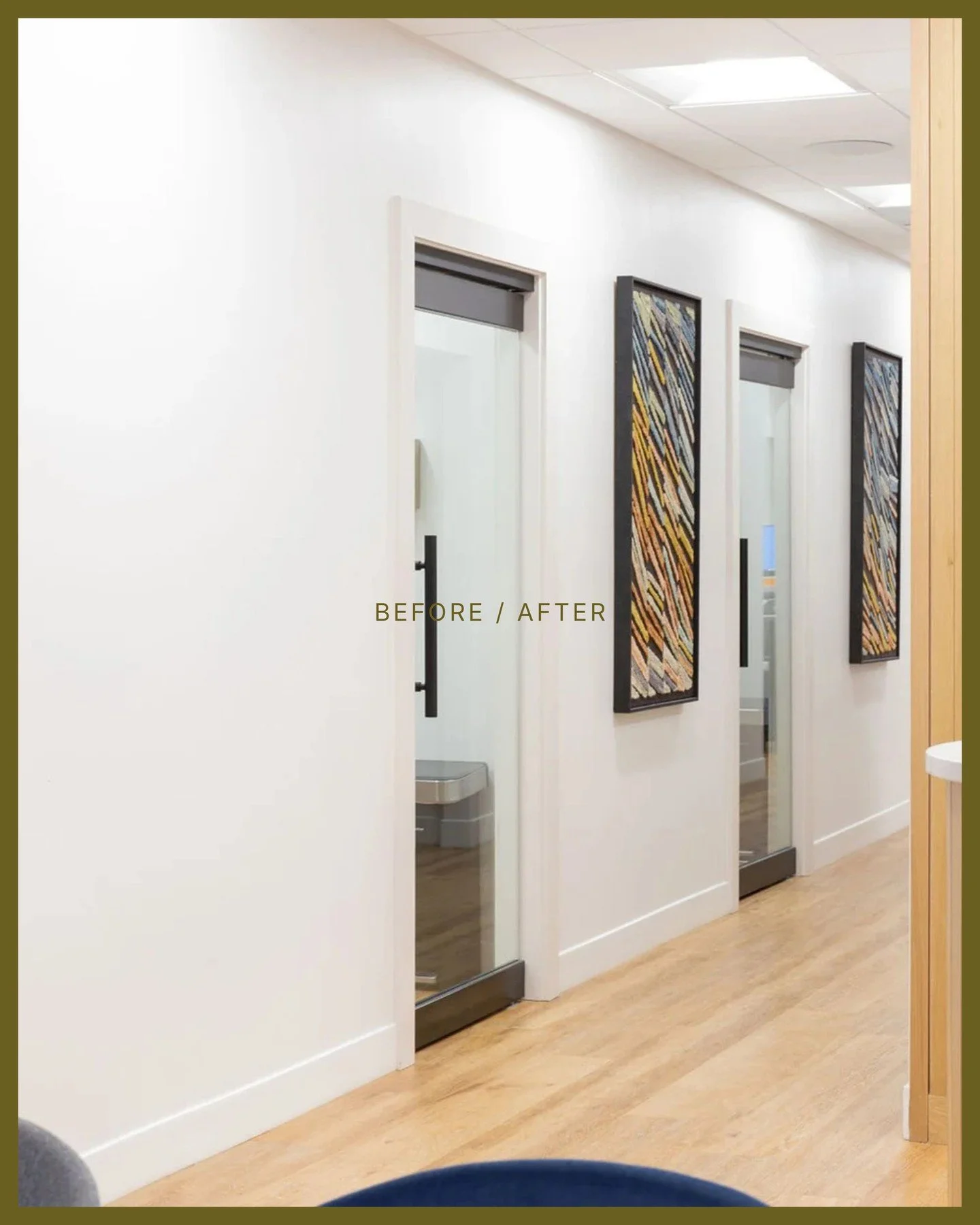 Ready for more room to grow, the clients chose a 1980s building just down the street from their original office. Their vision was a polished, modern space with subtle nods to Memphis, bringing local character into a clean and elevated design.⁠
⁠
LOCA