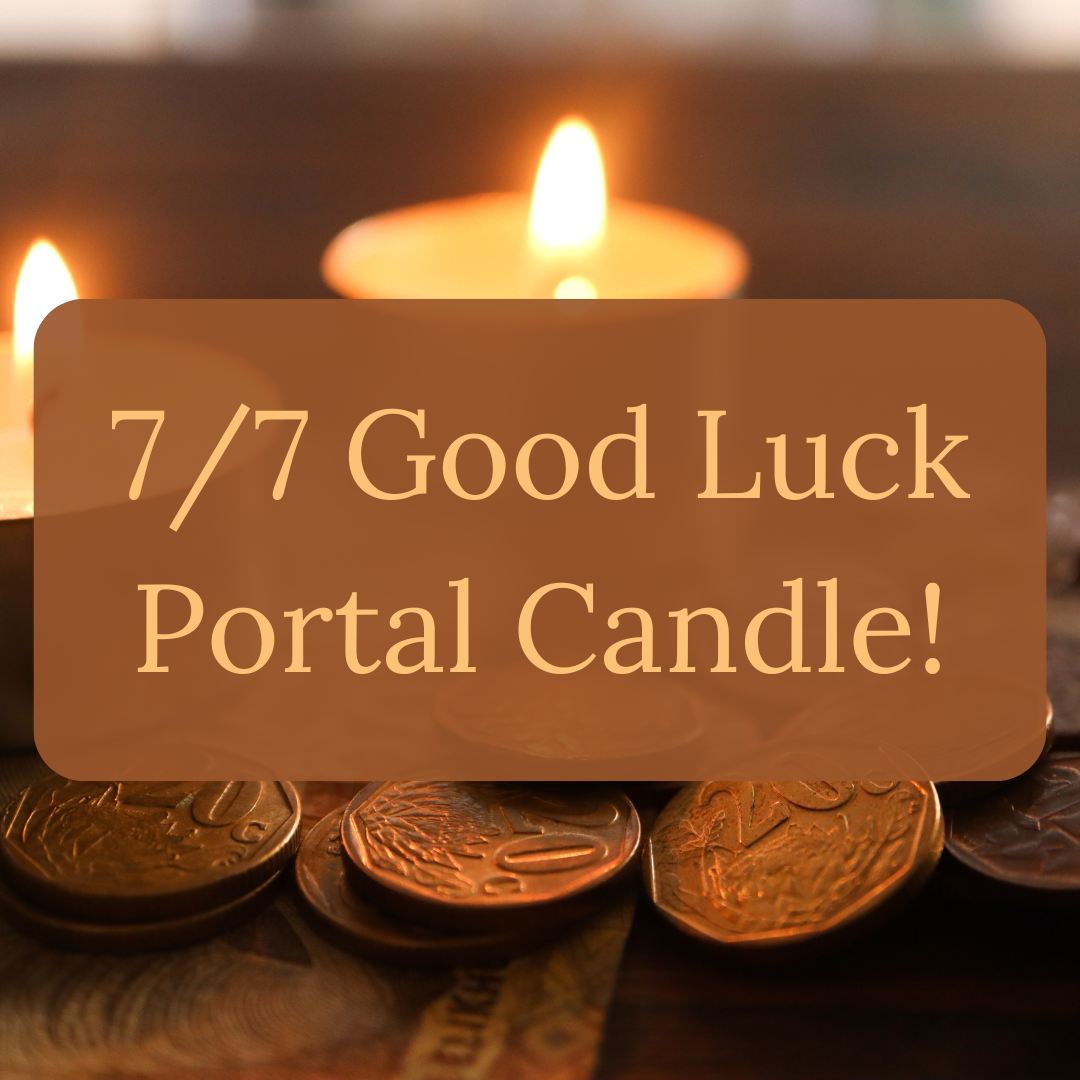 7/7 Good Luck Portal Candle!