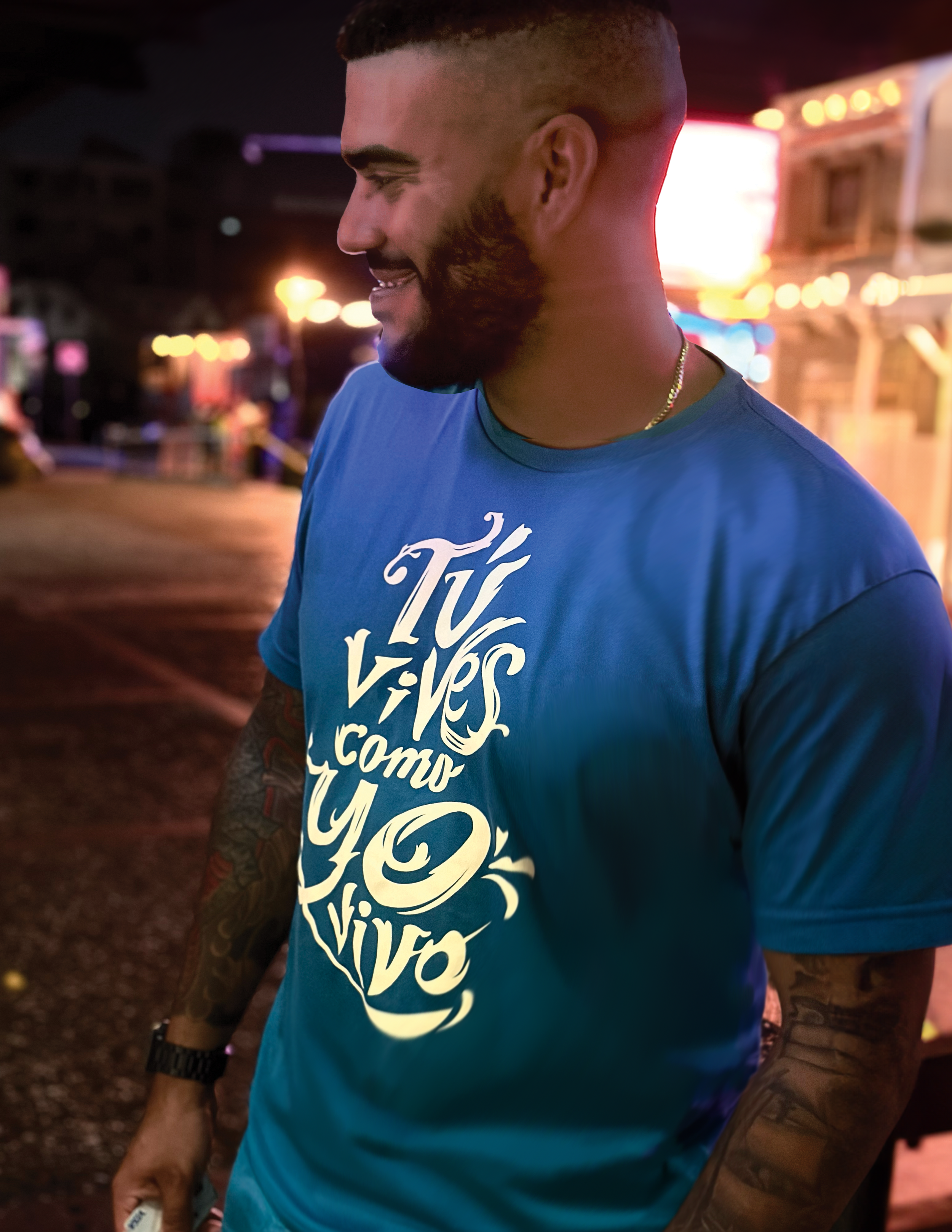 TÚ VIVES (TURQUESA)