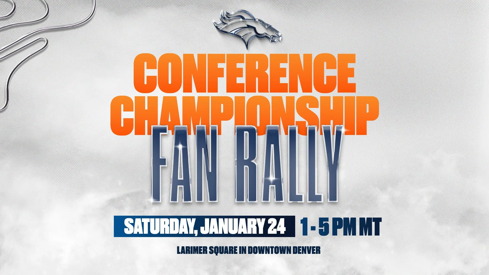 Broncos Conference Championship Fan Rally