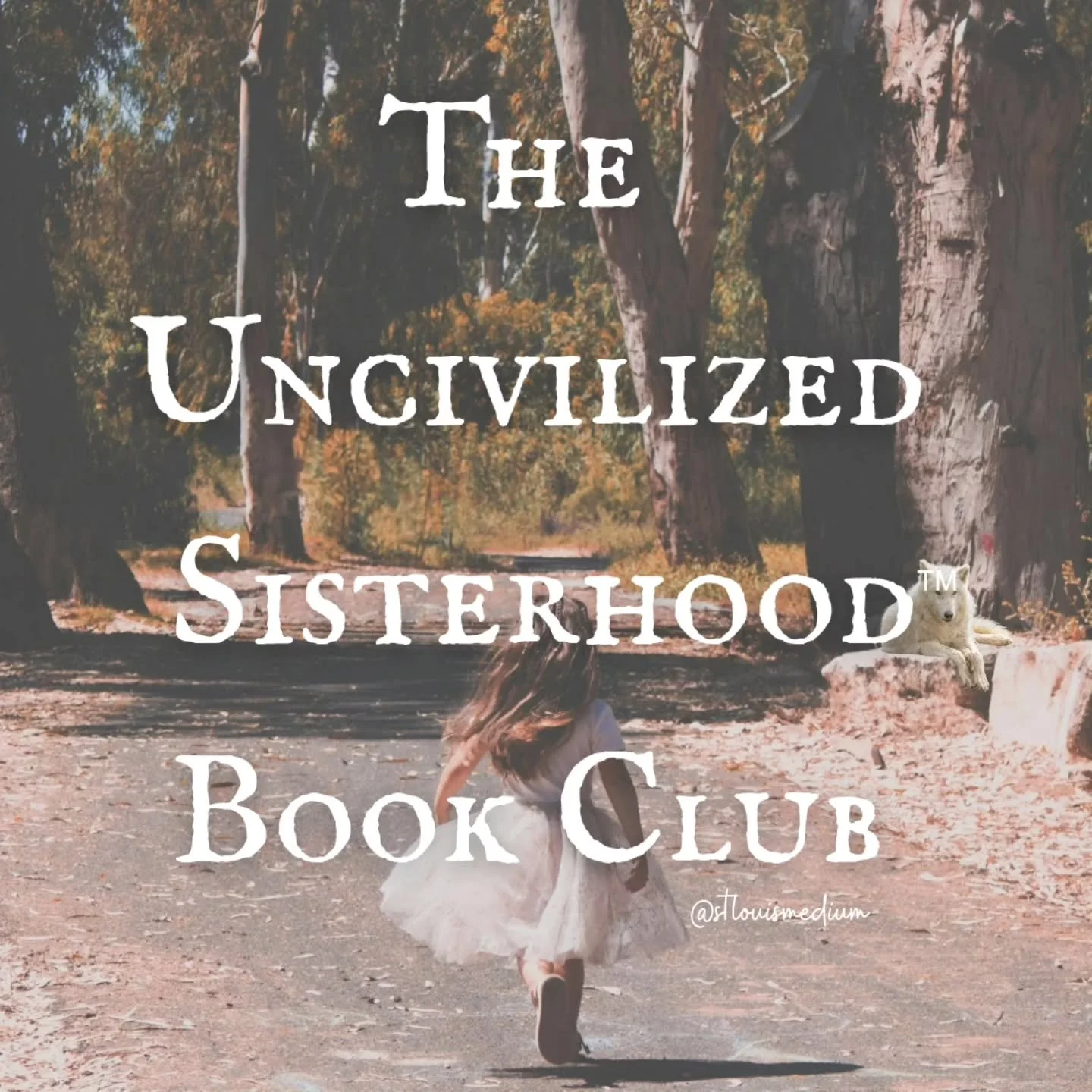 This has been brewing for a bit, and I am over the MOON to announce 
🌙The Uncivilized Sisterhood Book Club 

This sisterhood is a circle for women who refuse to be domesticated by silence, politeness, or shame. We read words that cut. We talk about 