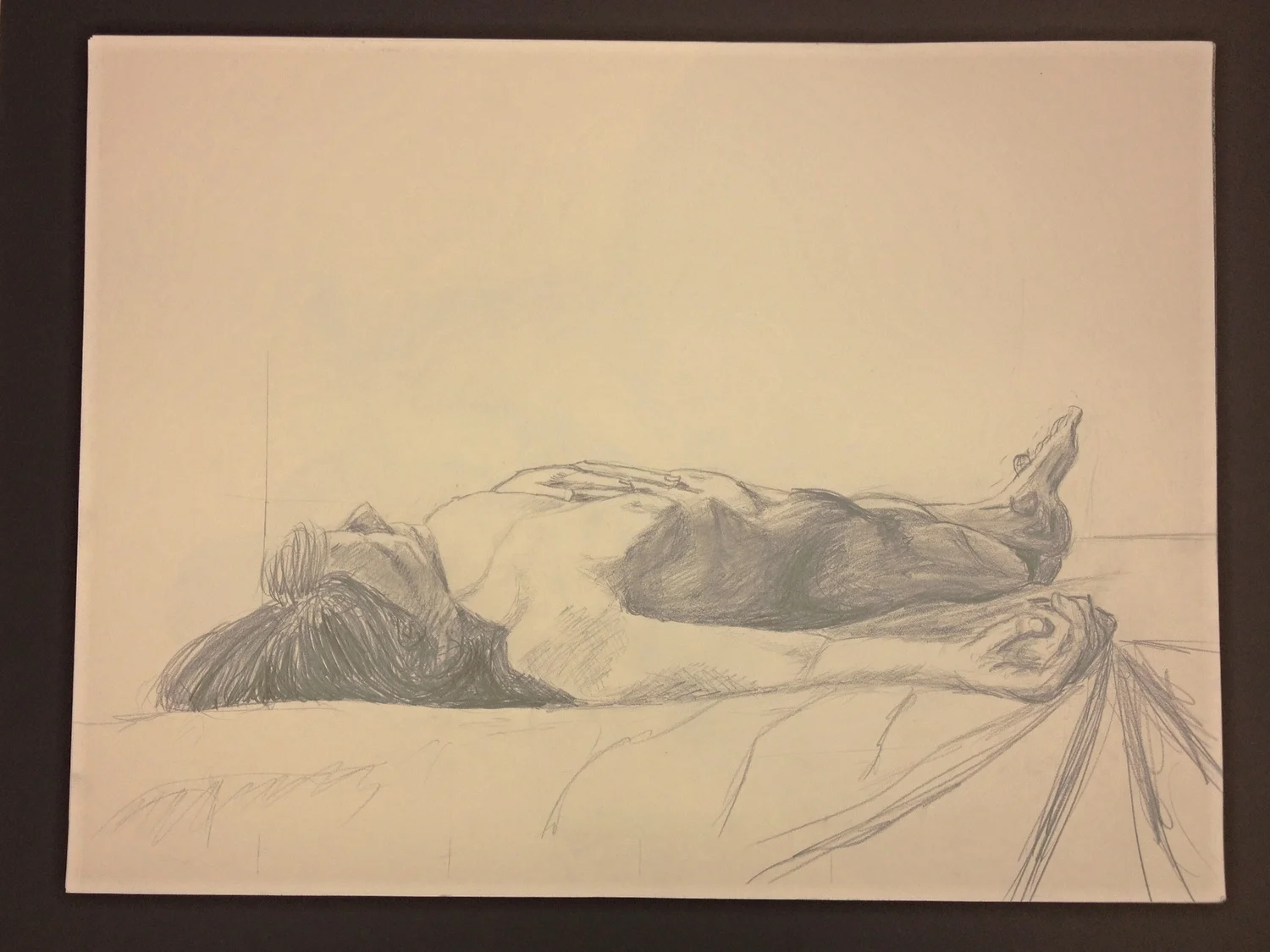 Foreshortened Woman