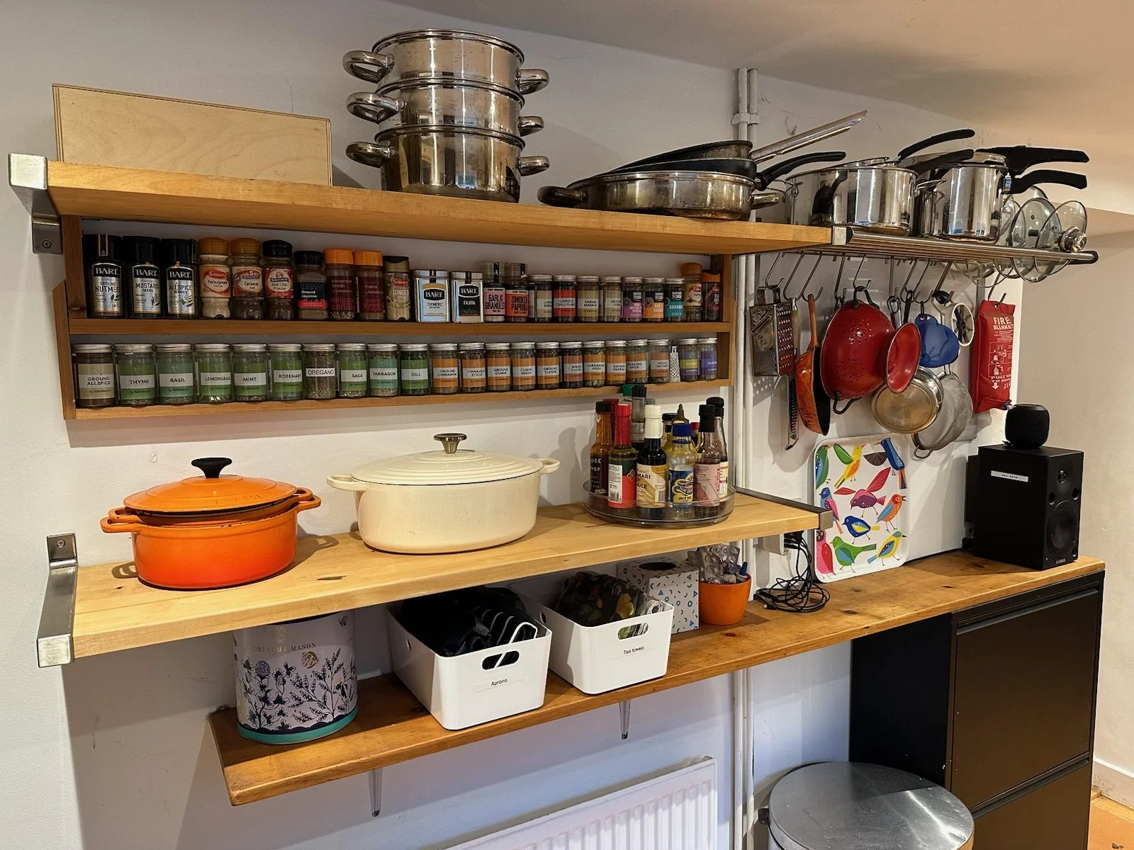 Kitchen, at back of house on ground floor