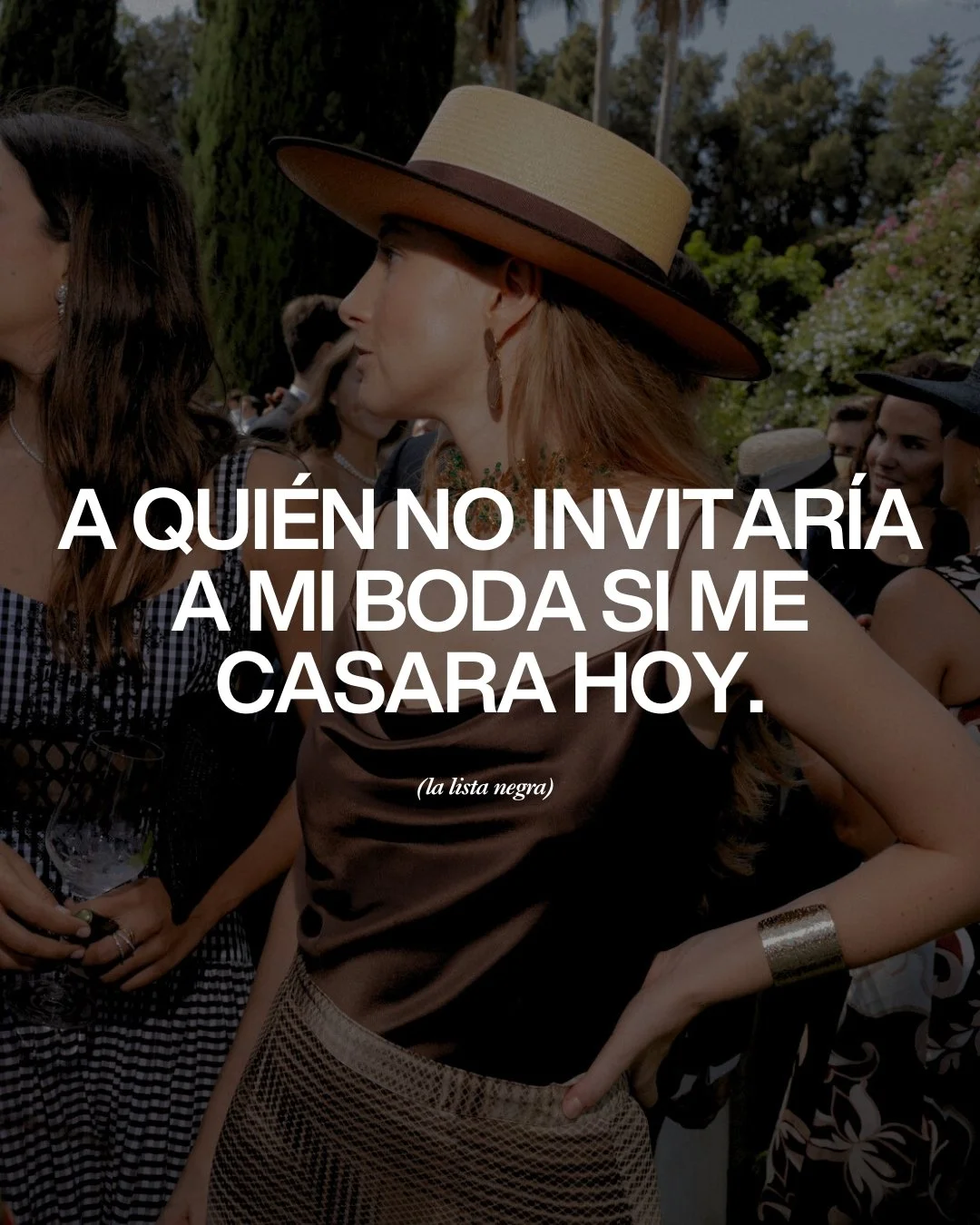 El mayor error al organizar tu boda no es equivocarte con la decoraci&oacute;n. Es equivocarte con las sillas.

Empiezas la lista de invitados y llega la culpa. 
El +1 por cortes&iacute;a. 
El compa&ntilde;ero de oficina para evitar malas caras el lu