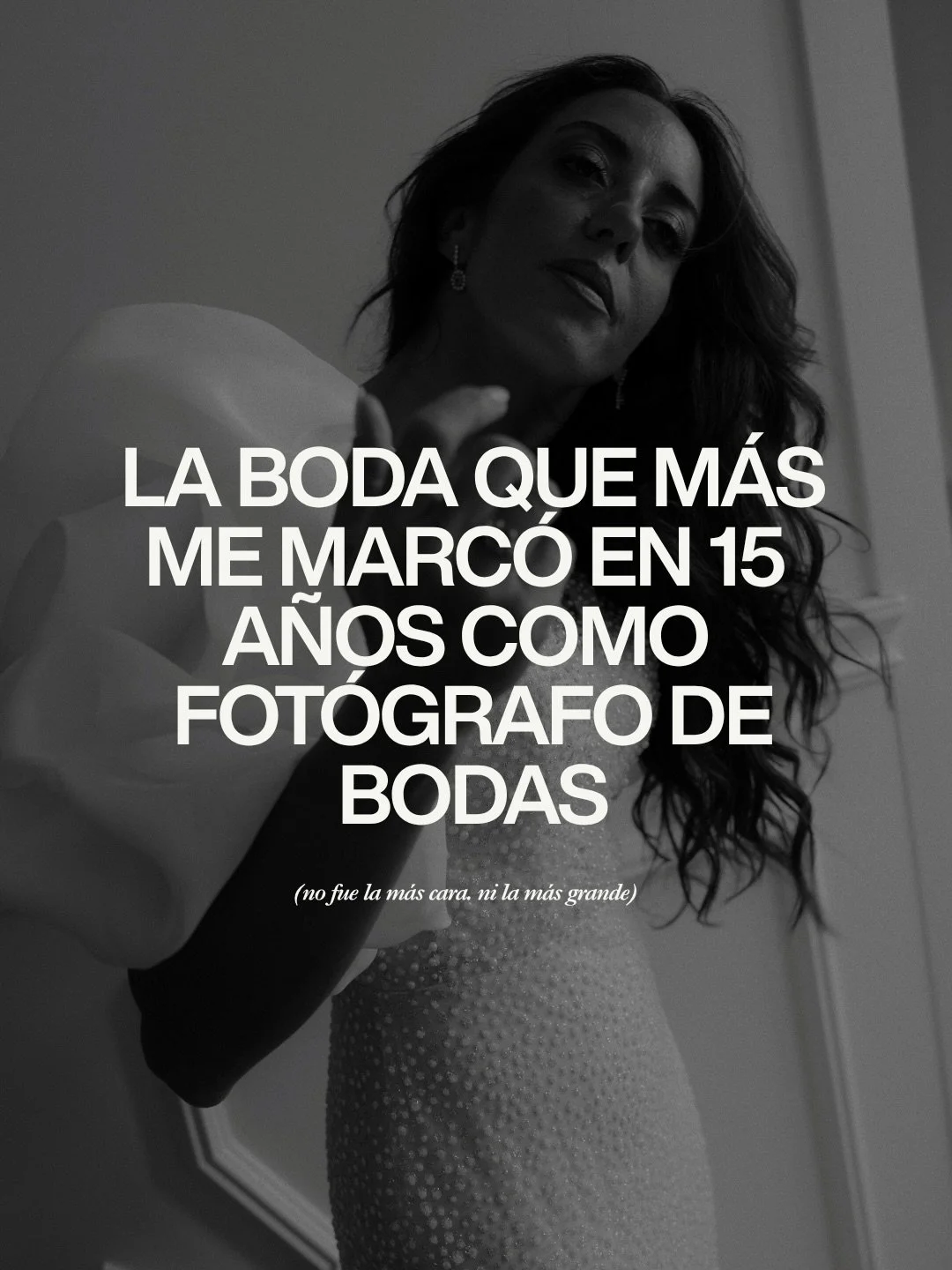 La boda que m&aacute;s me marc&oacute; en 15 a&ntilde;os no fue la m&aacute;s cara. Ni la m&aacute;s grande.

Era febrero. Una casa familiar en Asturias. Unas treinta personas. Sin finca, sin wedding planner, sin protocolo. Solo gente que se quer&iac